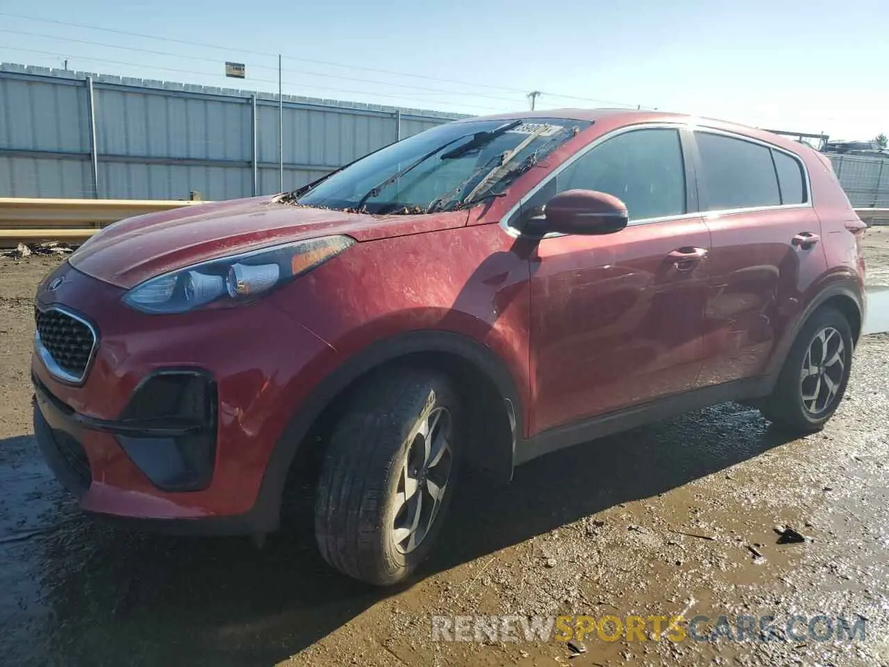 1 fotografías del automóvil dañado KNDPM3AC3M7861263 KIA SPORTAGE 2021