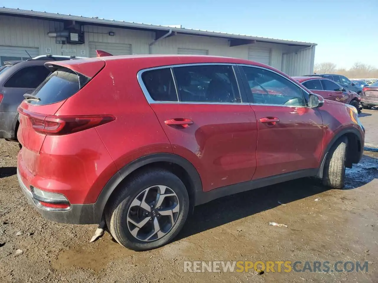 3 fotografías del automóvil dañado KNDPM3AC3M7861263 KIA SPORTAGE 2021