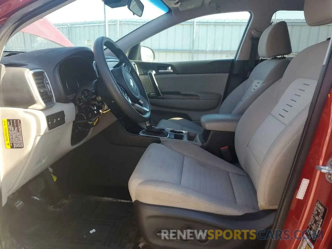 7 fotografías del automóvil dañado KNDPM3AC3M7861263 KIA SPORTAGE 2021