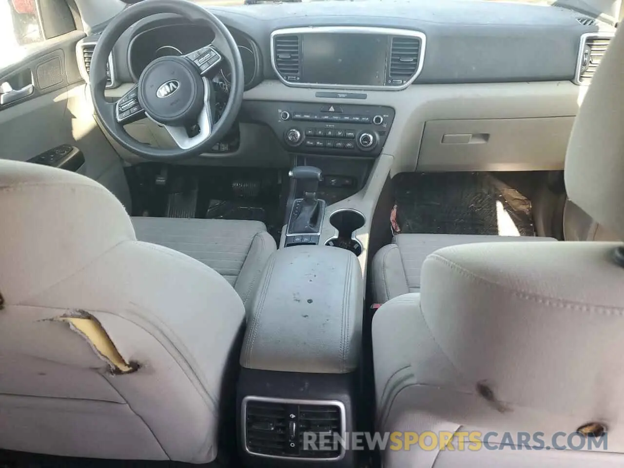 8 fotografías del automóvil dañado KNDPM3AC3M7861263 KIA SPORTAGE 2021