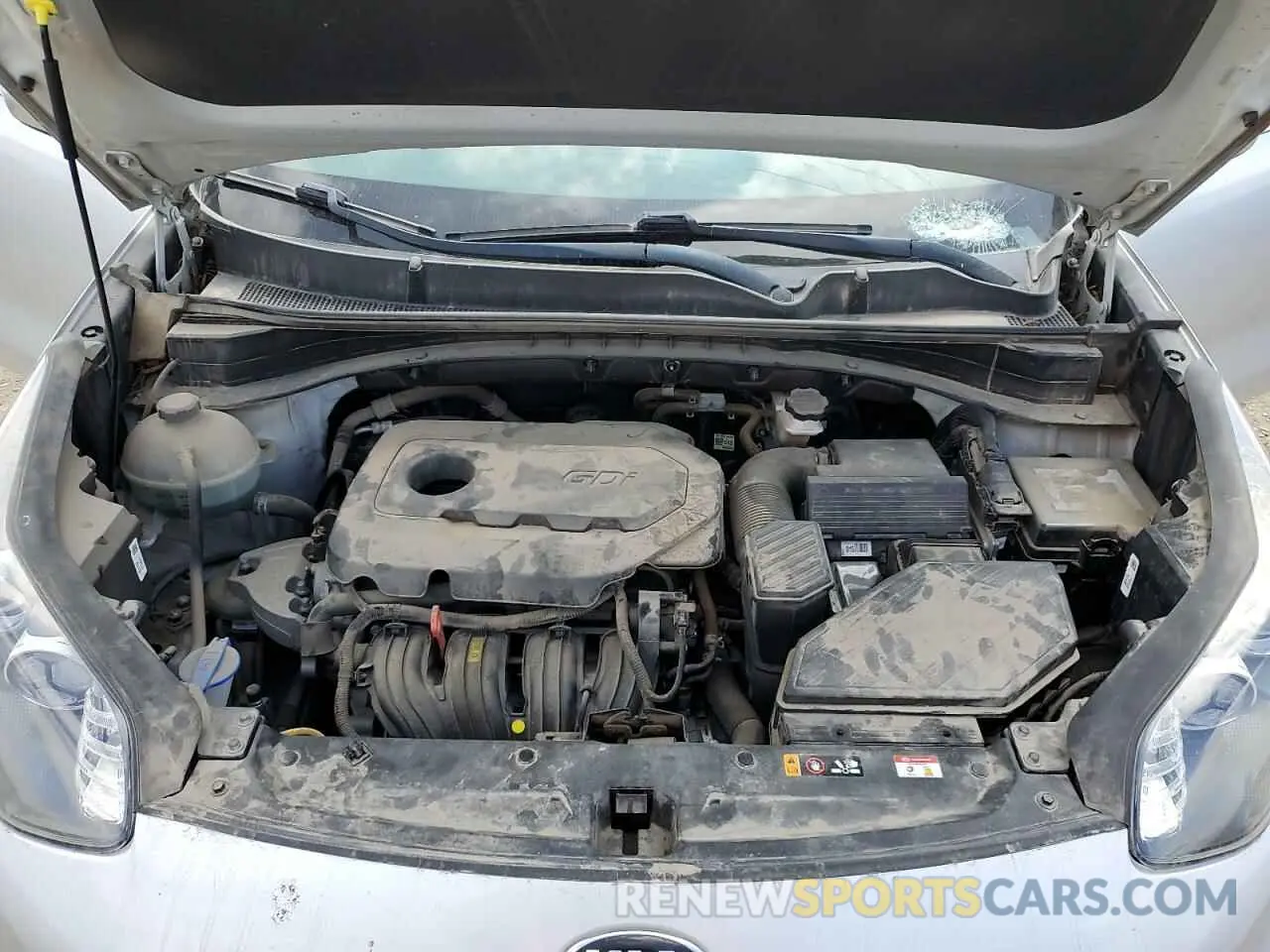 12 fotografías del automóvil dañado KNDPM3AC3M7863045 KIA SPORTAGE 2021