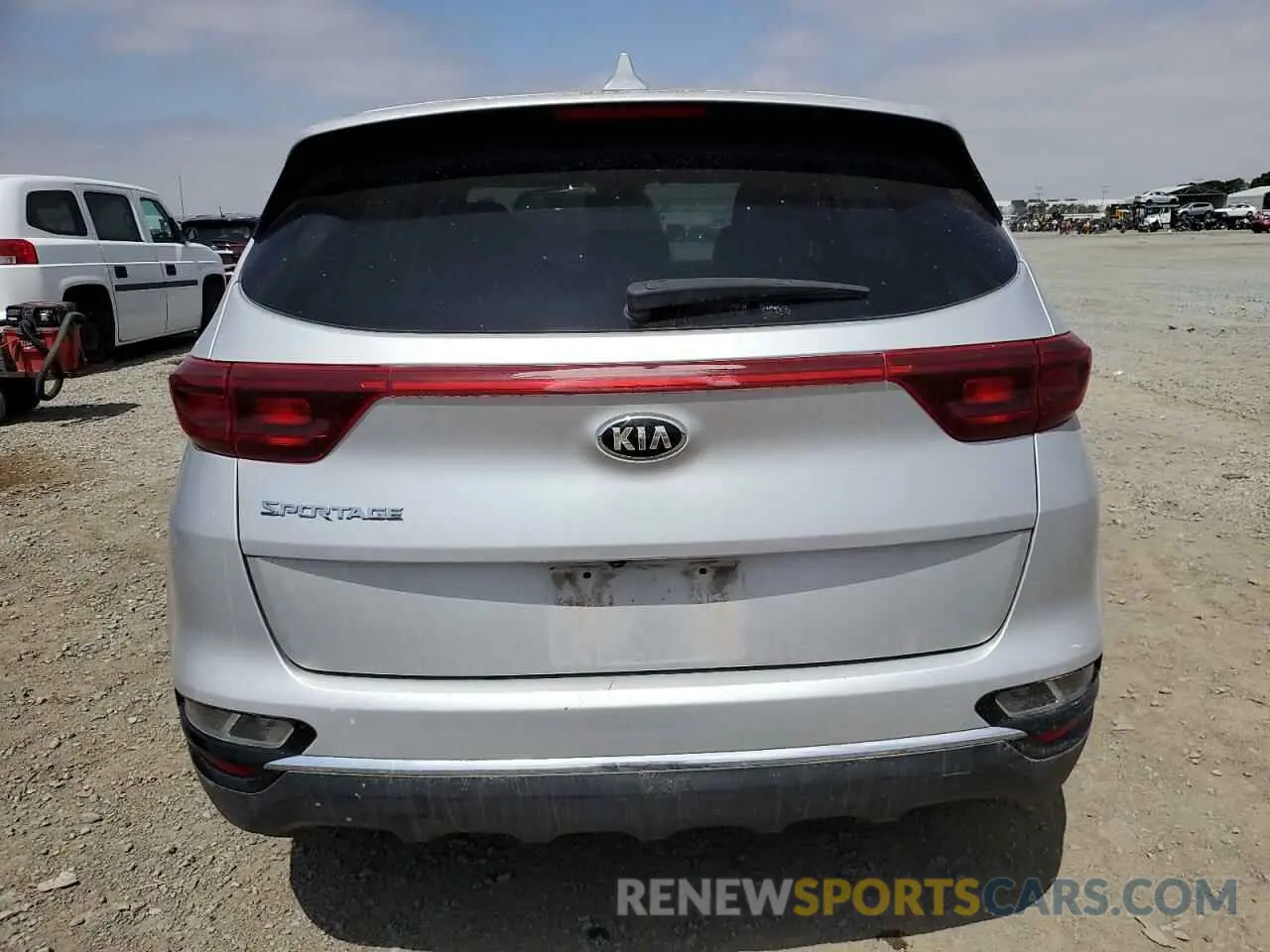 6 fotografías del automóvil dañado KNDPM3AC3M7863045 KIA SPORTAGE 2021
