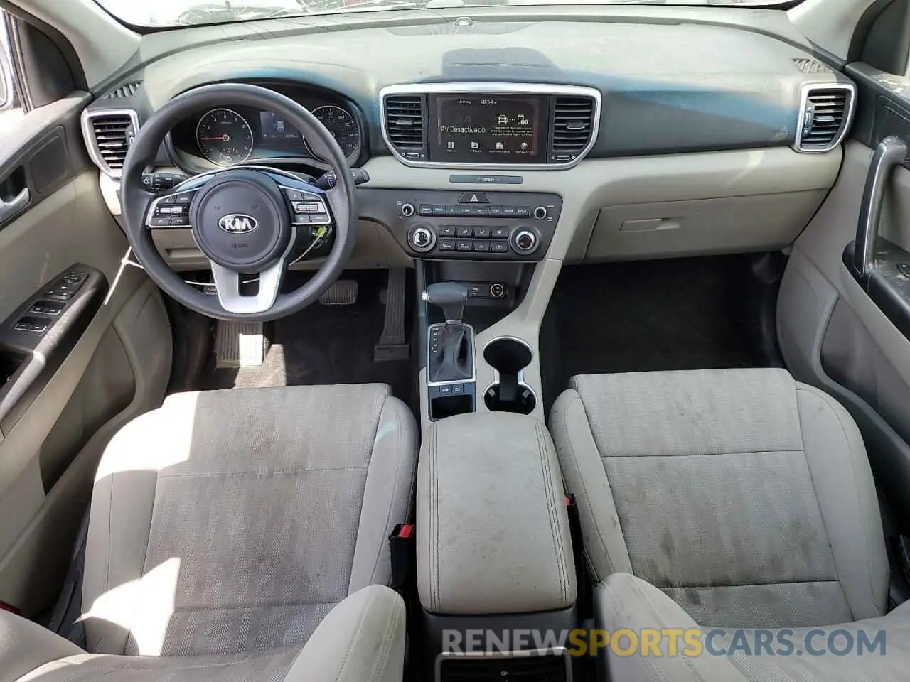 8 fotografías del automóvil dañado KNDPM3AC3M7863045 KIA SPORTAGE 2021