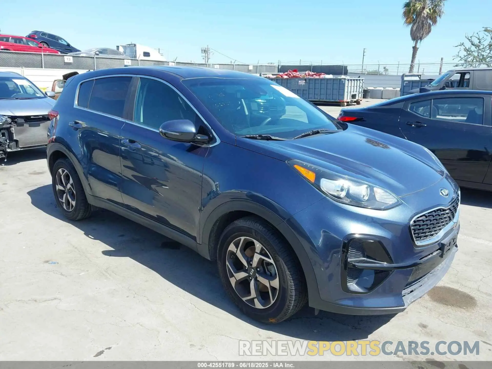 1 fotografías del automóvil dañado KNDPM3AC4M7888598 KIA SPORTAGE 2021