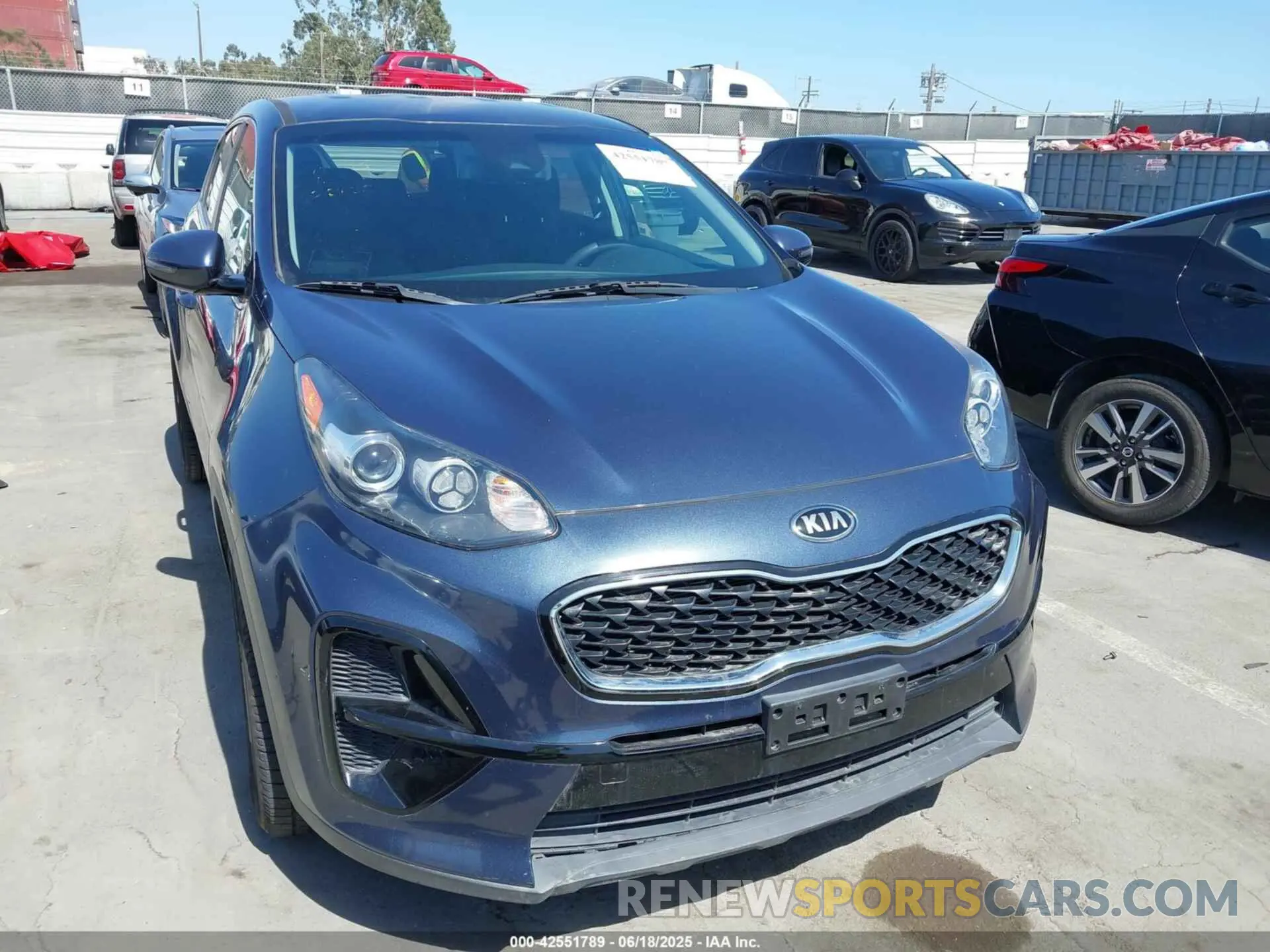 6 fotografías del automóvil dañado KNDPM3AC4M7888598 KIA SPORTAGE 2021