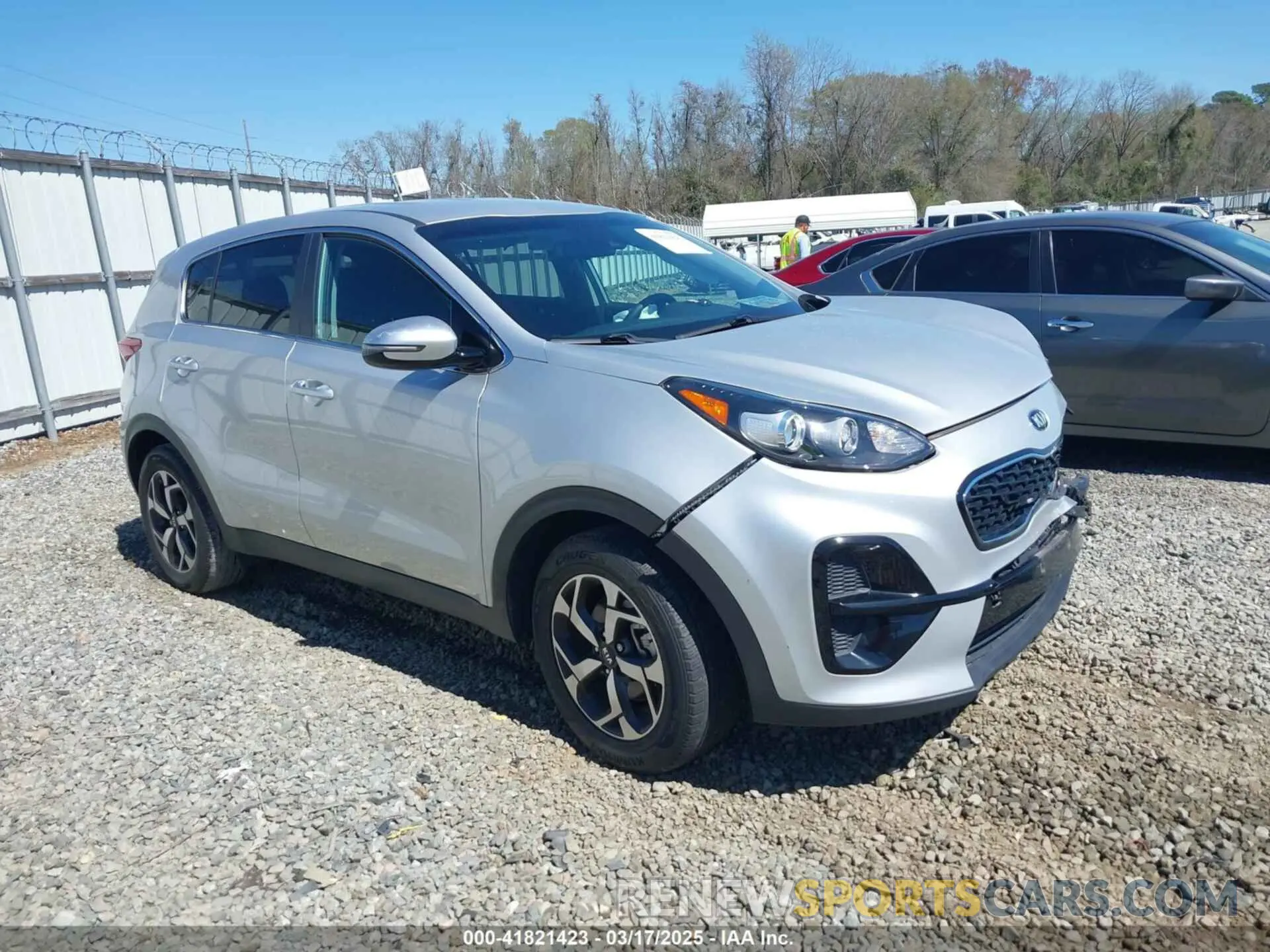 1 fotografías del automóvil dañado KNDPM3AC5M7842763 KIA SPORTAGE 2021