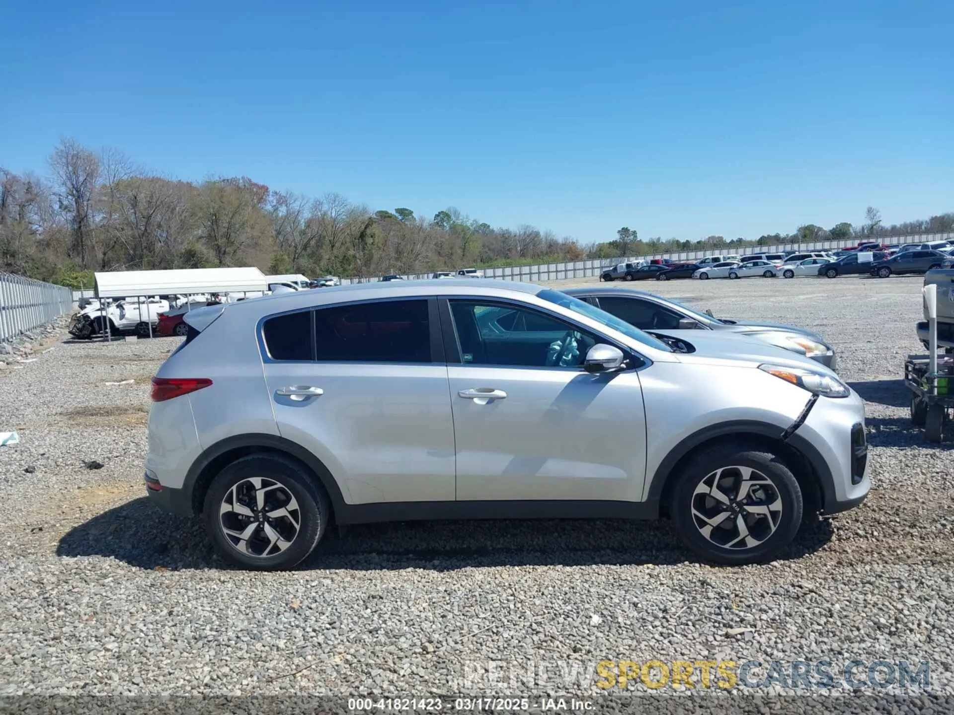 13 fotografías del automóvil dañado KNDPM3AC5M7842763 KIA SPORTAGE 2021