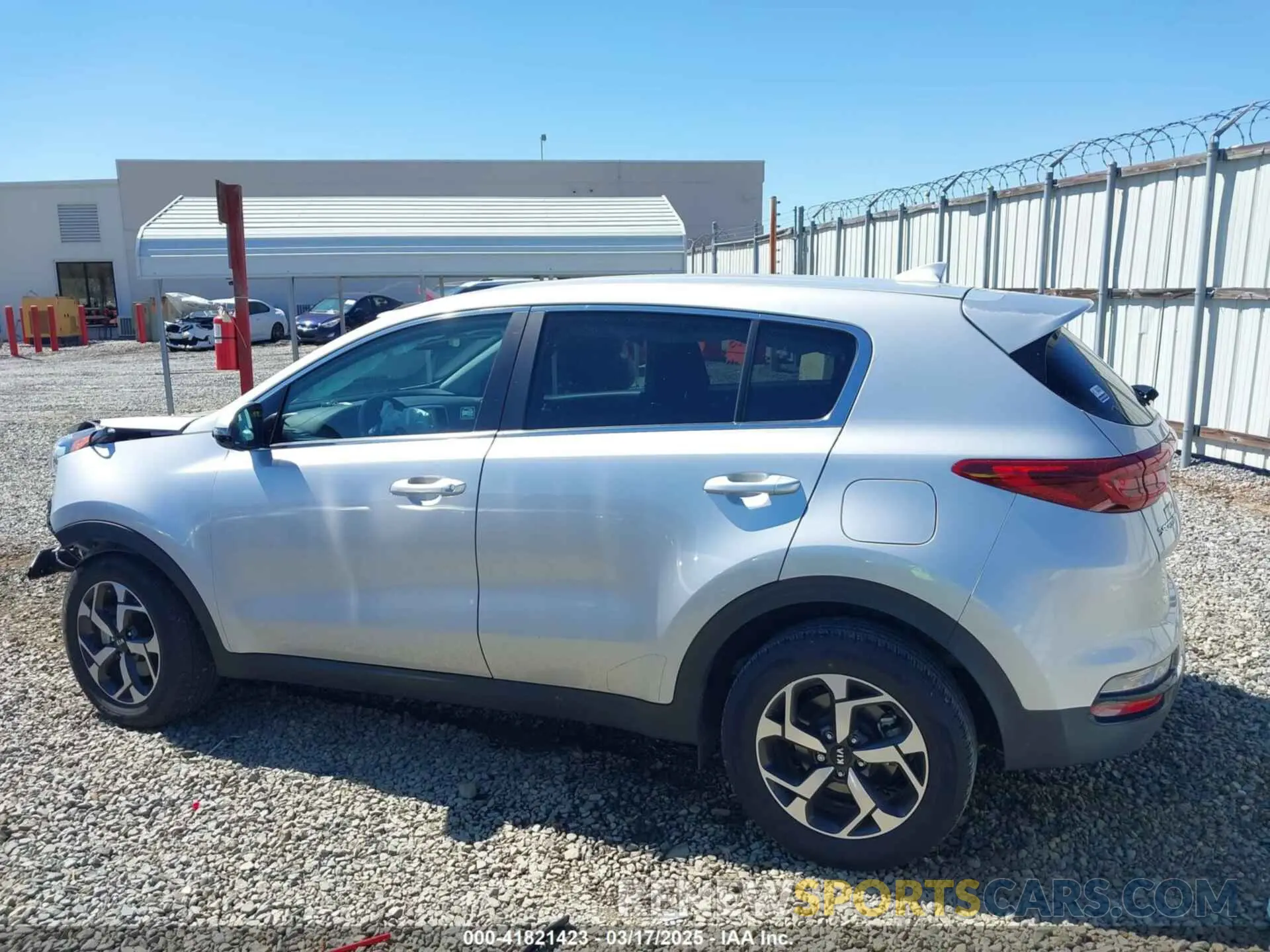14 fotografías del automóvil dañado KNDPM3AC5M7842763 KIA SPORTAGE 2021