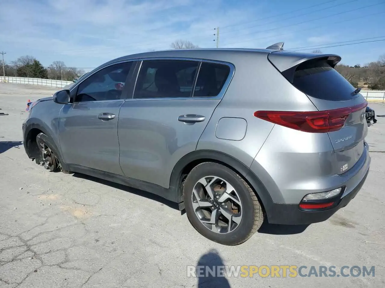 2 fotografías del automóvil dañado KNDPM3AC5M7899948 KIA SPORTAGE 2021
