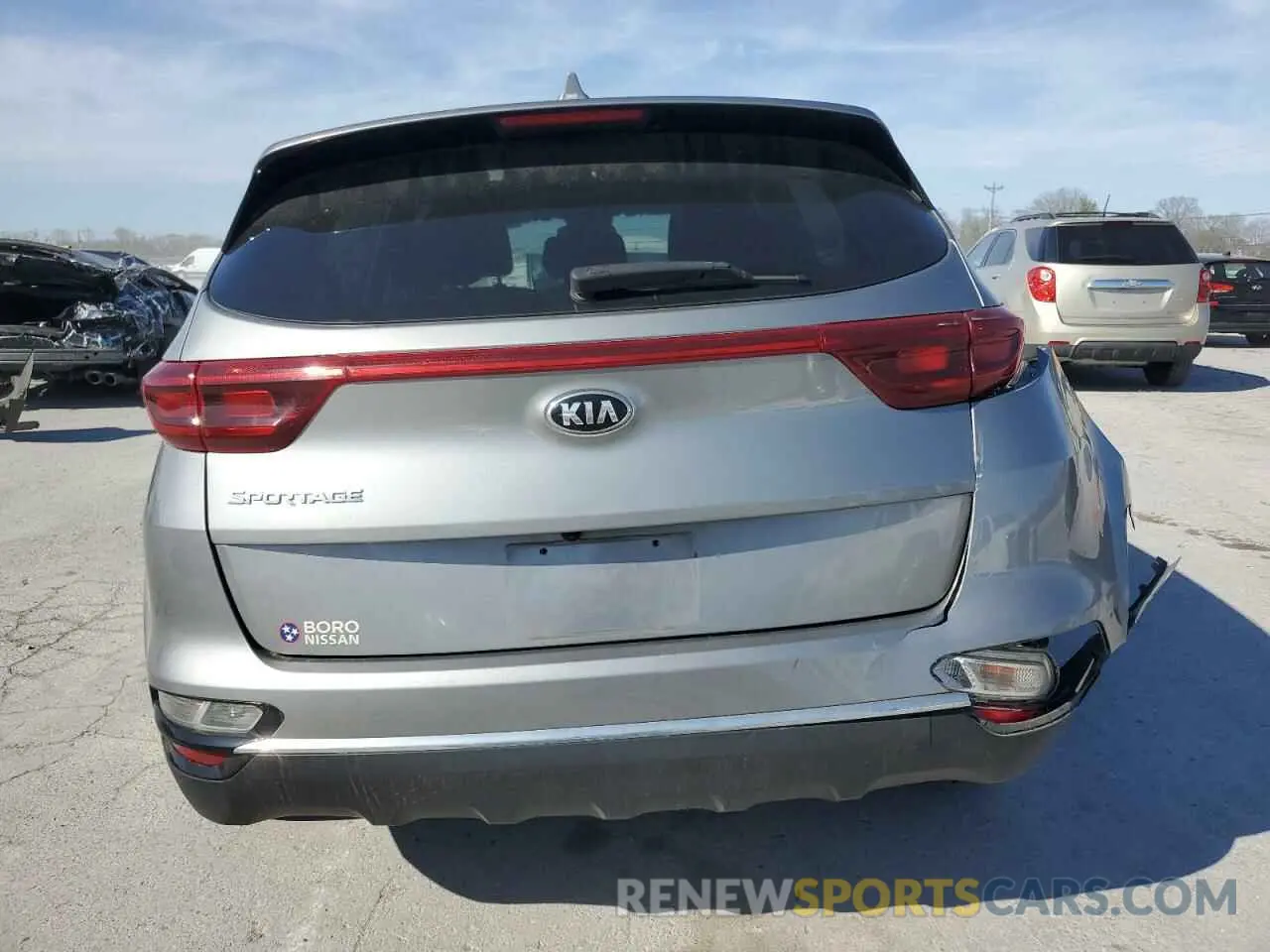 6 fotografías del automóvil dañado KNDPM3AC5M7899948 KIA SPORTAGE 2021