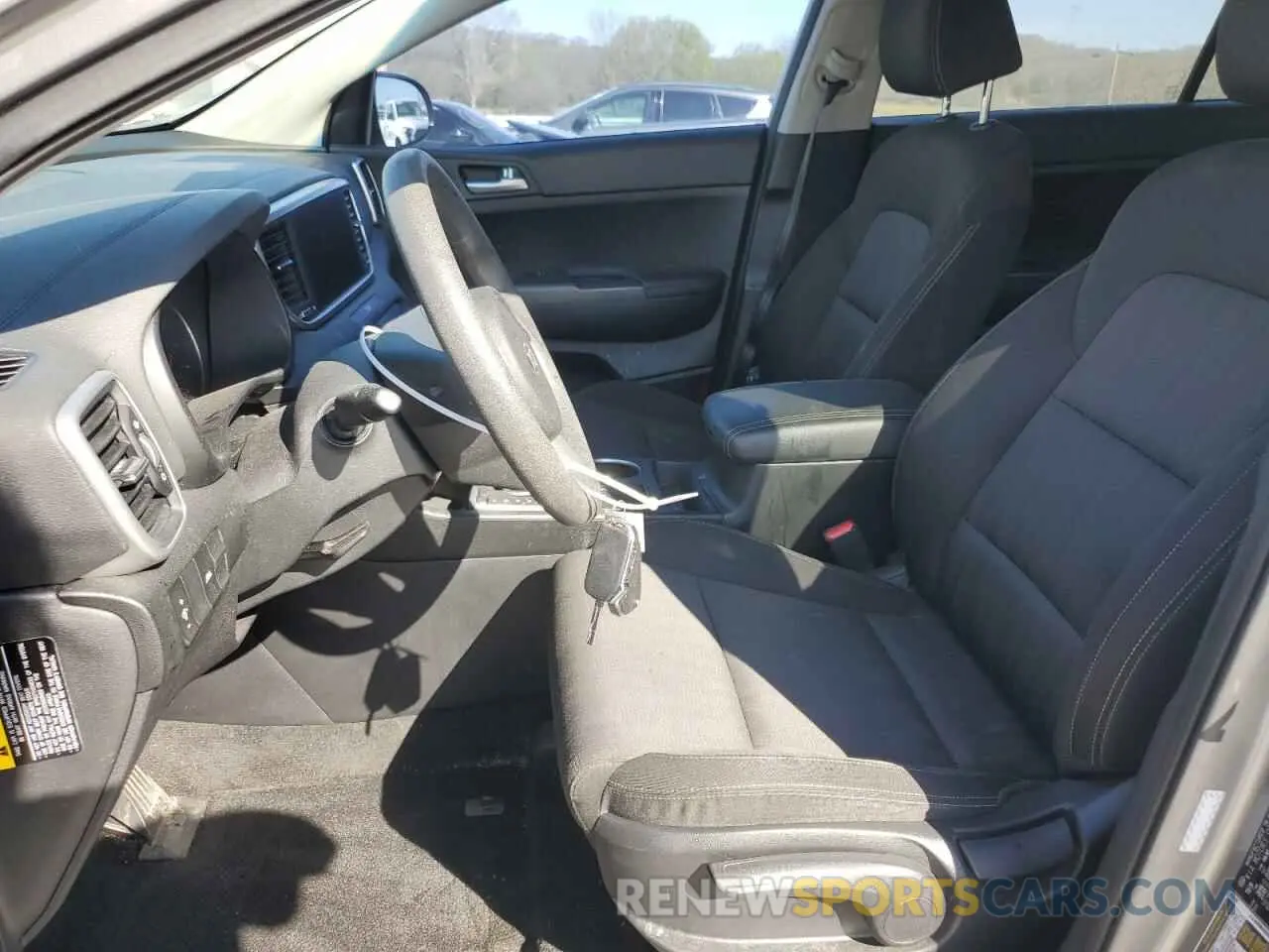 7 fotografías del automóvil dañado KNDPM3AC5M7899948 KIA SPORTAGE 2021