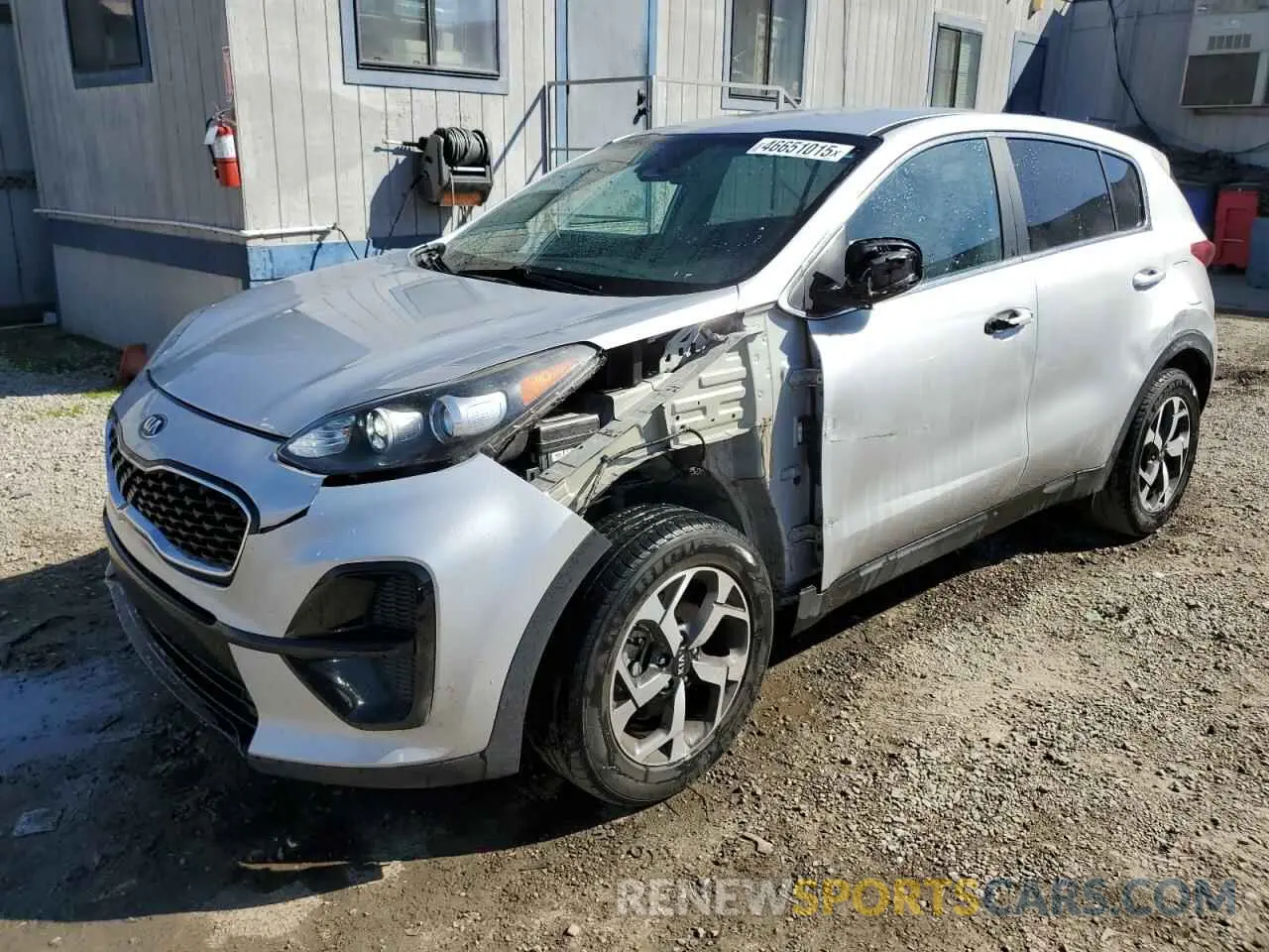 1 fotografías del automóvil dañado KNDPM3AC5M7915467 KIA SPORTAGE 2021