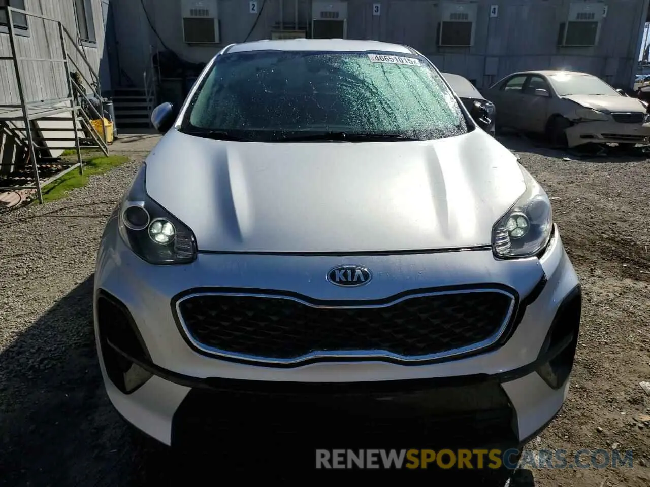 5 fotografías del automóvil dañado KNDPM3AC5M7915467 KIA SPORTAGE 2021