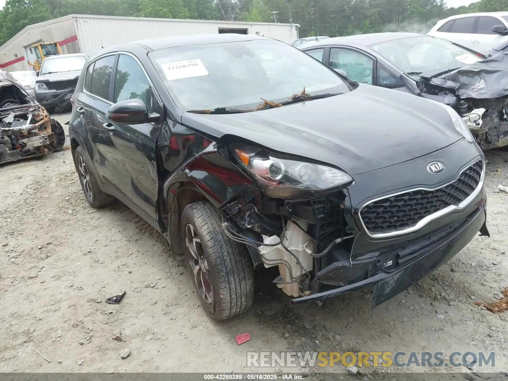 1 fotografías del automóvil dañado KNDPM3AC5M7930664 KIA SPORTAGE 2021