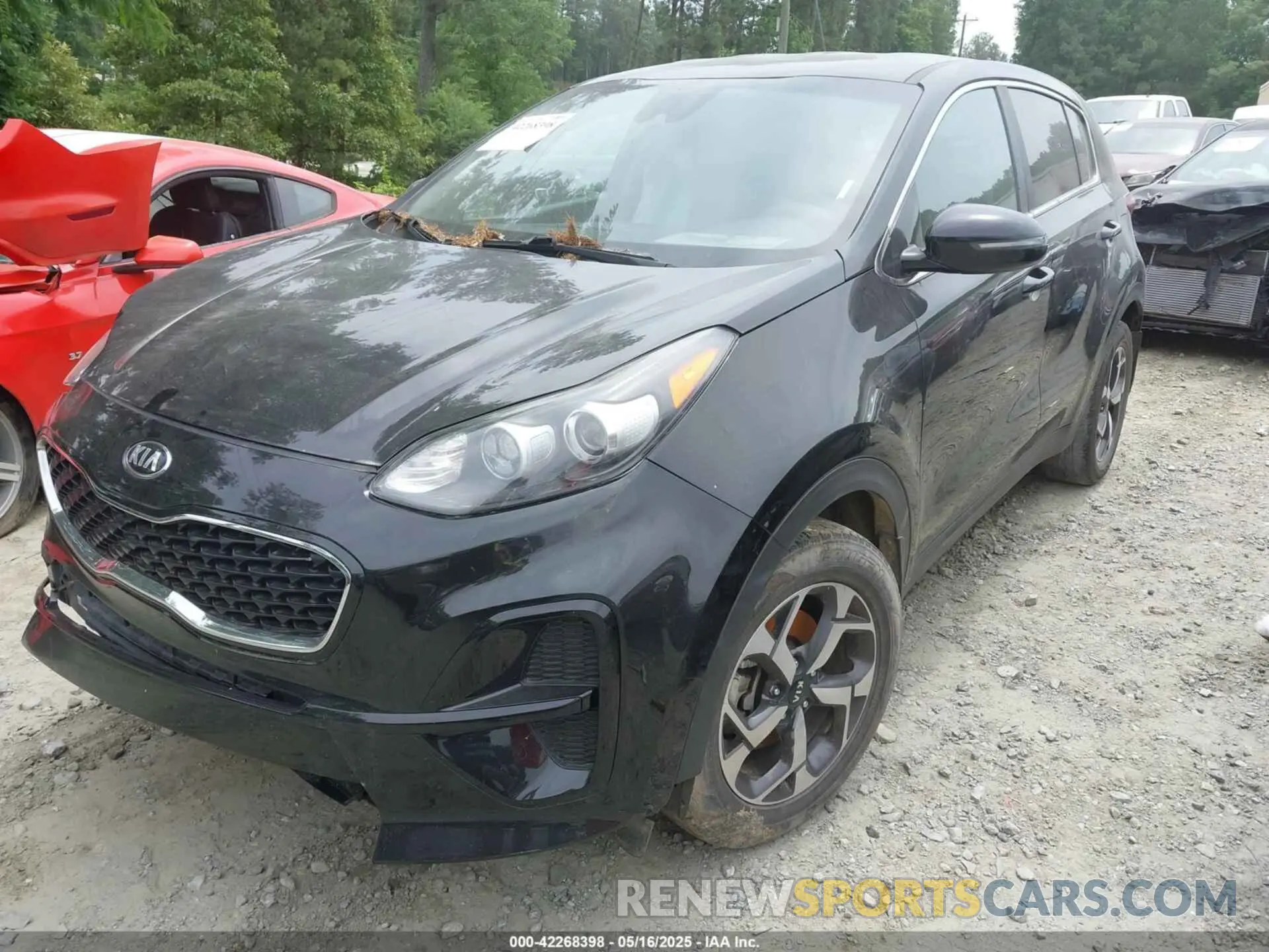 2 fotografías del automóvil dañado KNDPM3AC5M7930664 KIA SPORTAGE 2021