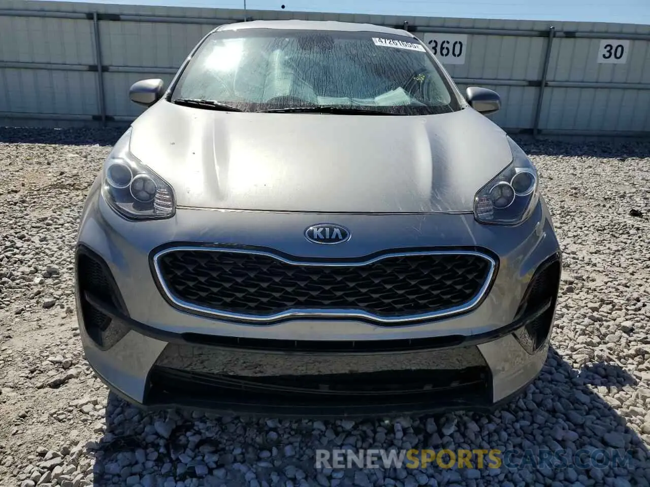 5 fotografías del automóvil dañado KNDPM3AC5M7932964 KIA SPORTAGE 2021