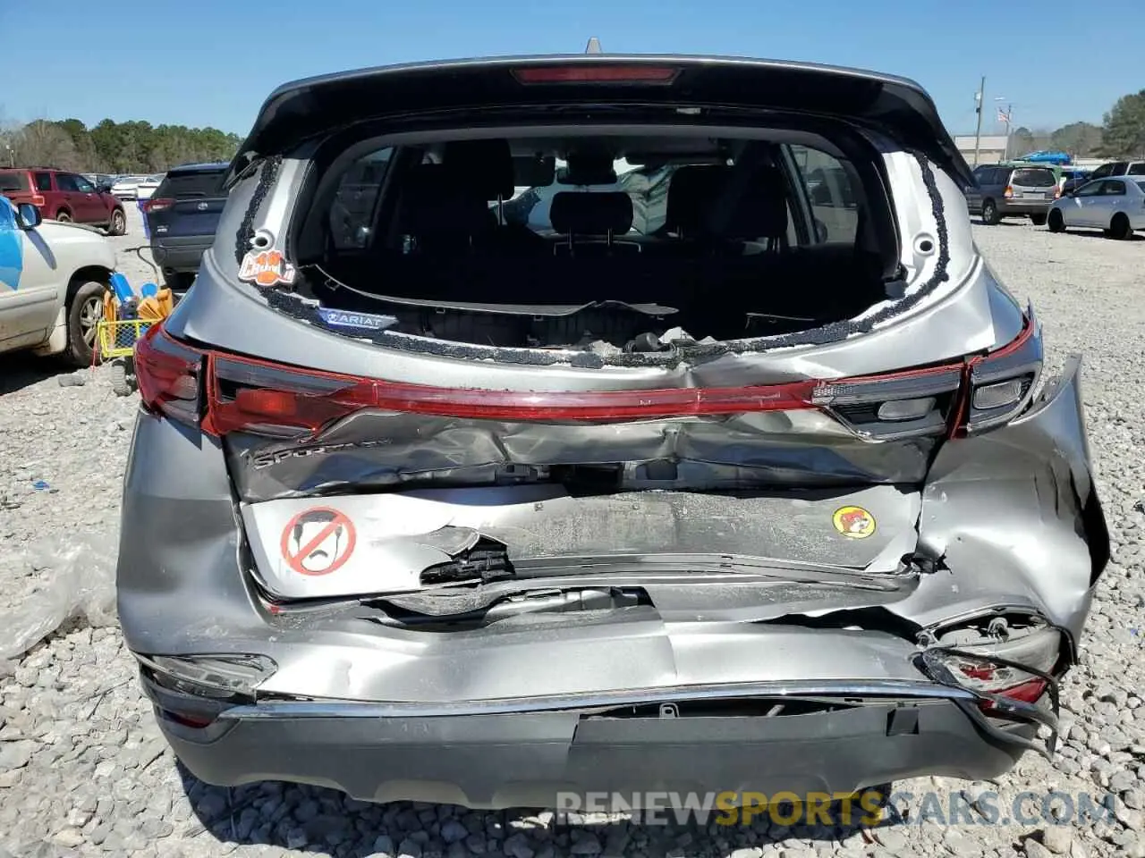 6 fotografías del automóvil dañado KNDPM3AC5M7932964 KIA SPORTAGE 2021