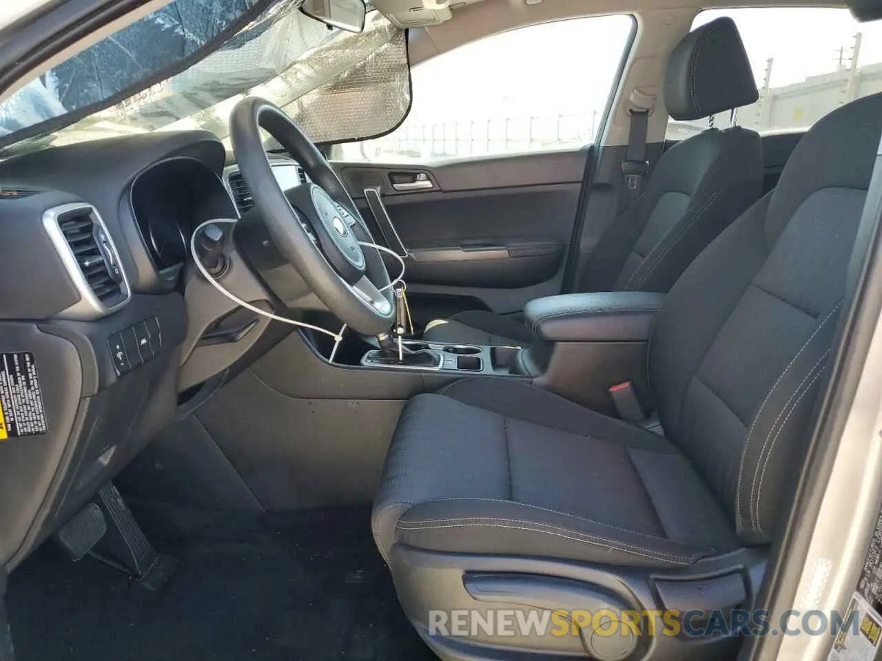 7 fotografías del automóvil dañado KNDPM3AC5M7932964 KIA SPORTAGE 2021