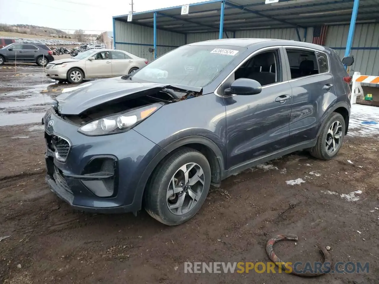 1 fotografías del automóvil dañado KNDPM3AC6M7845199 KIA SPORTAGE 2021