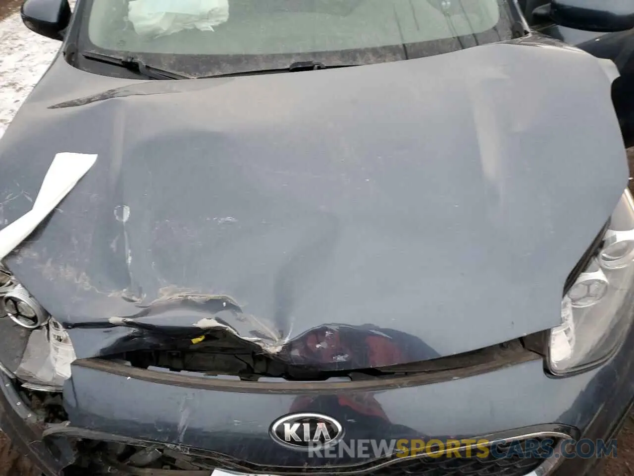 12 fotografías del automóvil dañado KNDPM3AC6M7845199 KIA SPORTAGE 2021