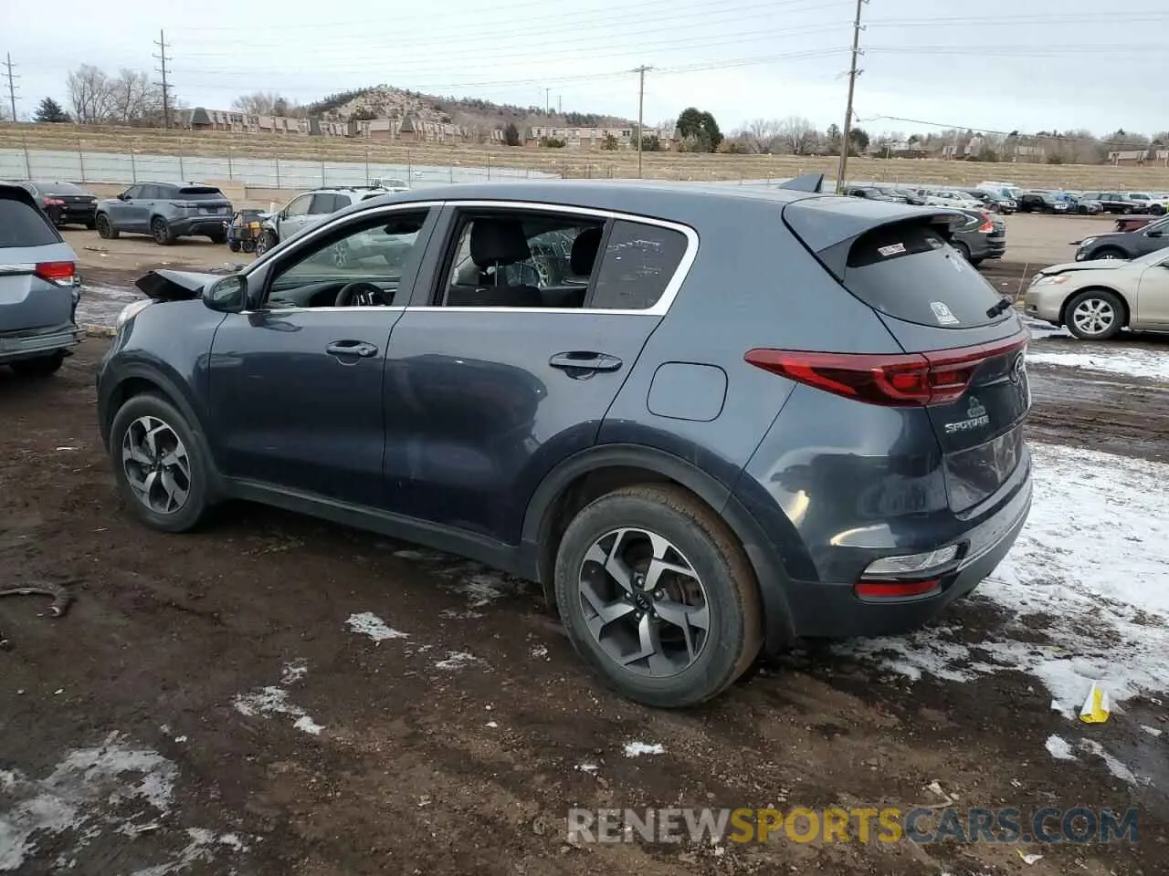 2 fotografías del automóvil dañado KNDPM3AC6M7845199 KIA SPORTAGE 2021