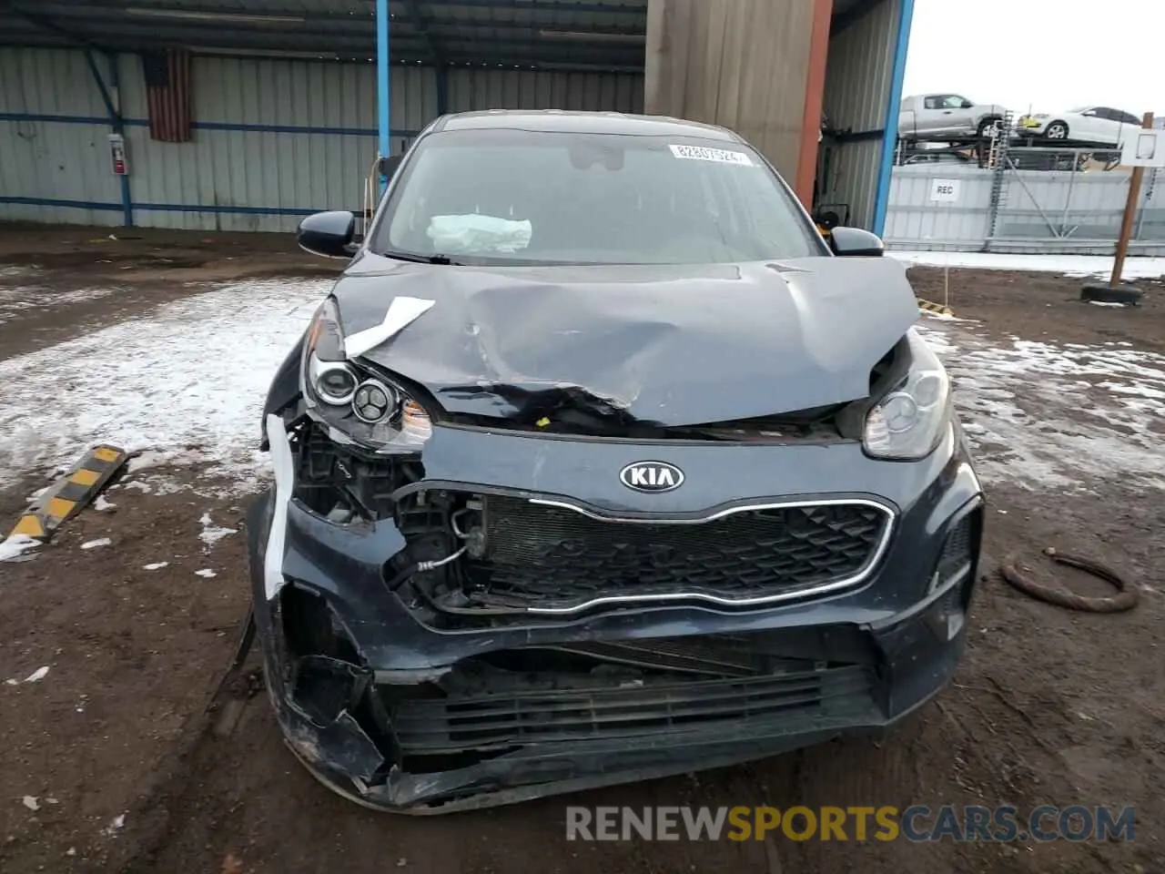 5 fotografías del automóvil dañado KNDPM3AC6M7845199 KIA SPORTAGE 2021