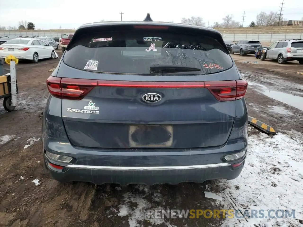 6 fotografías del automóvil dañado KNDPM3AC6M7845199 KIA SPORTAGE 2021