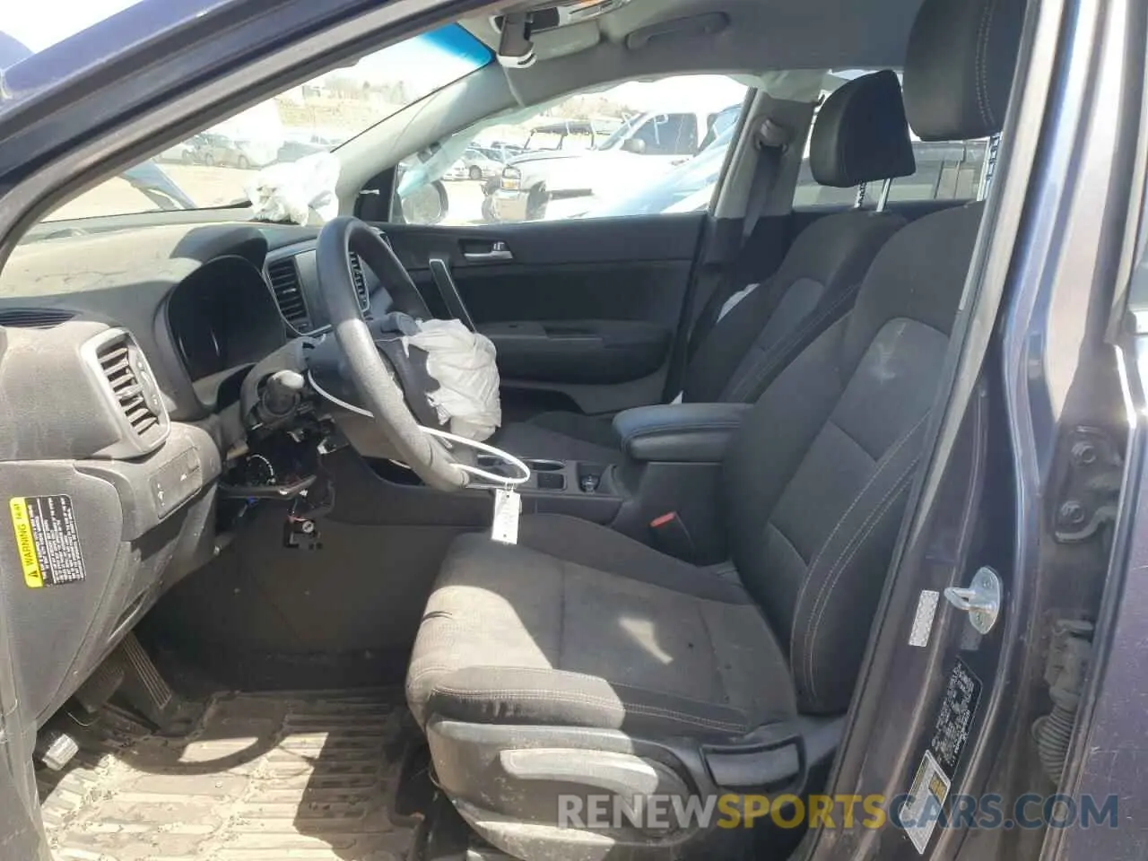 7 fotografías del automóvil dañado KNDPM3AC6M7845199 KIA SPORTAGE 2021
