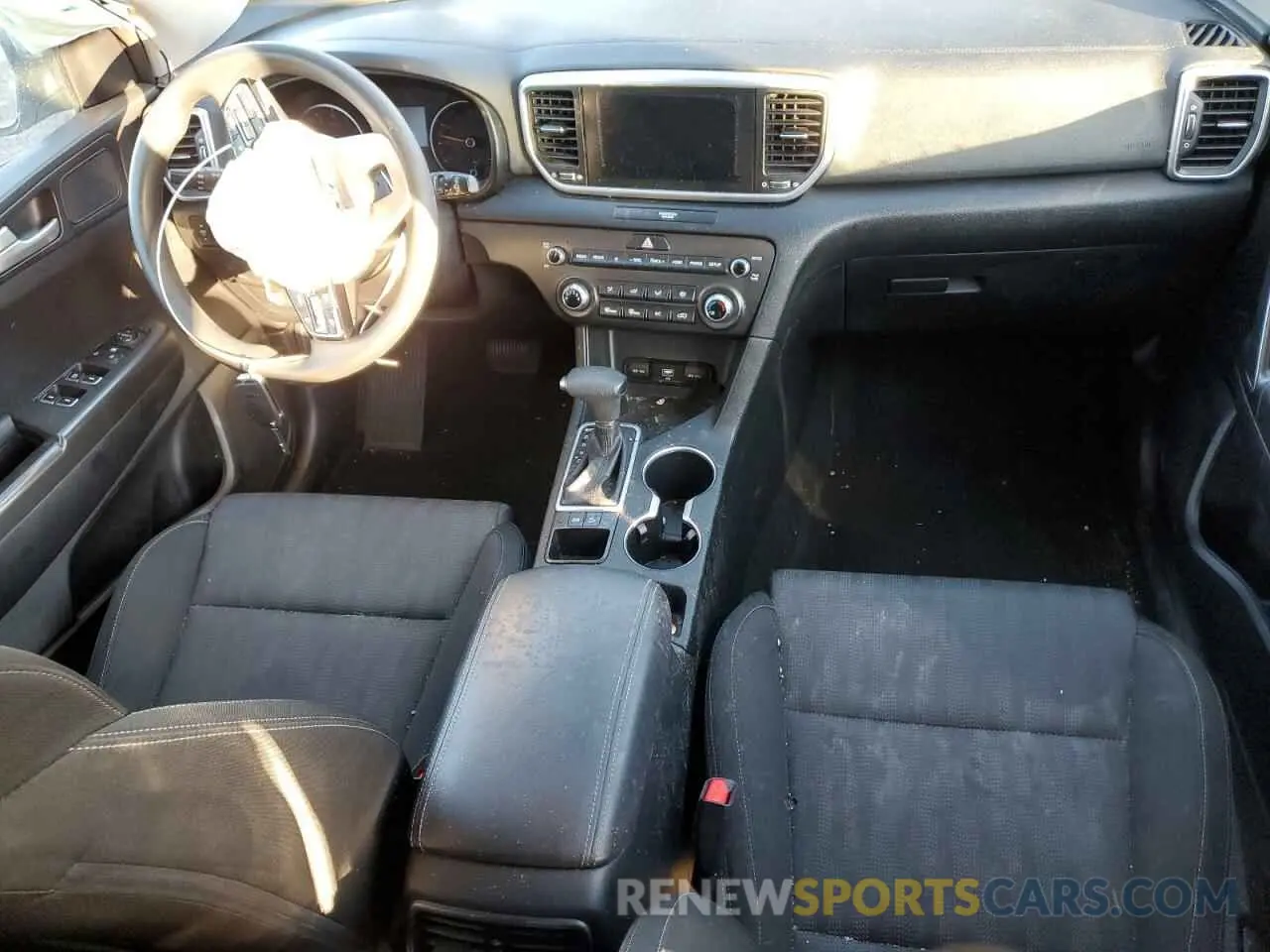8 fotografías del automóvil dañado KNDPM3AC6M7851231 KIA SPORTAGE 2021