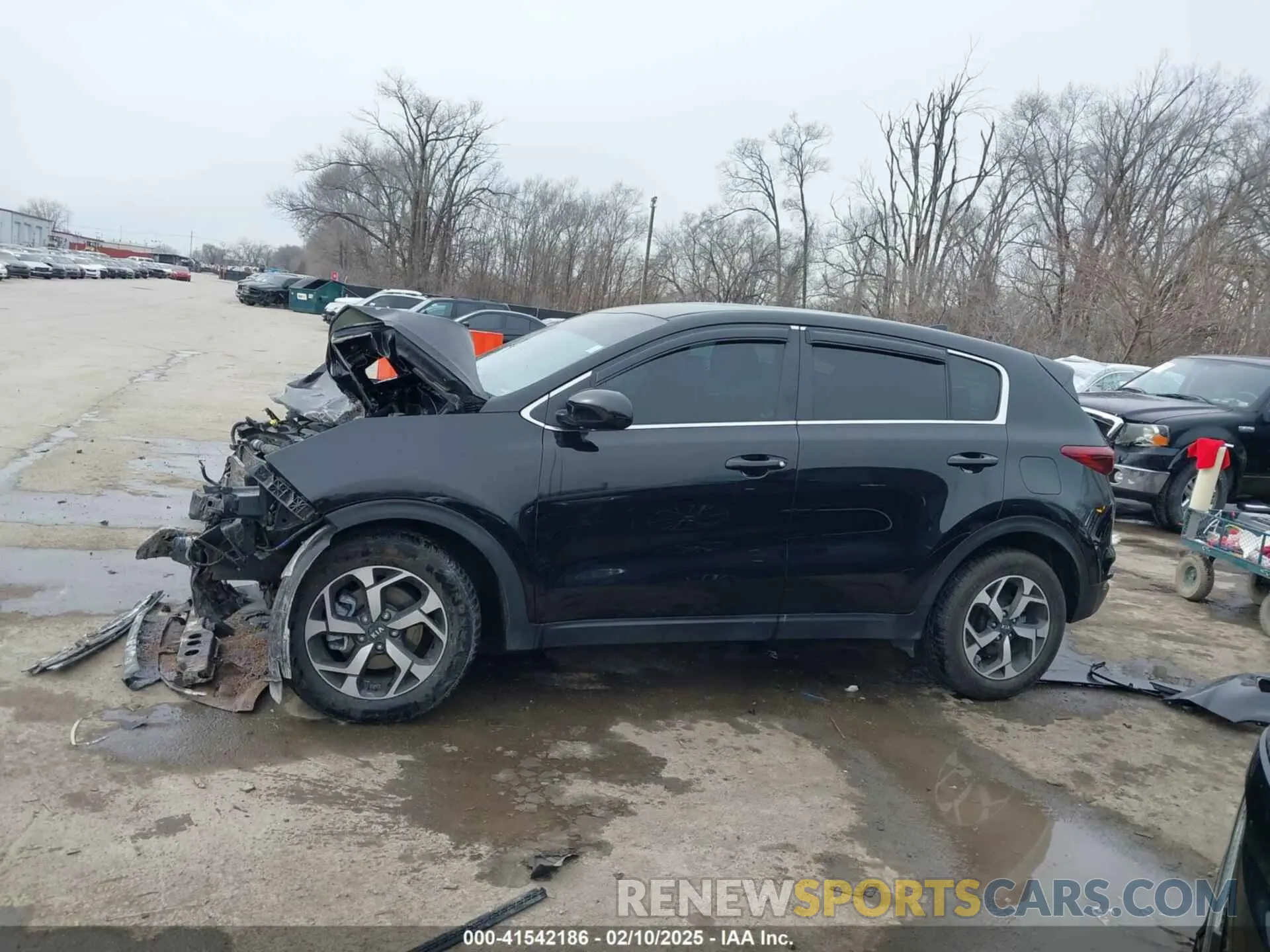 13 fotografías del automóvil dañado KNDPM3AC6M7858714 KIA SPORTAGE 2021
