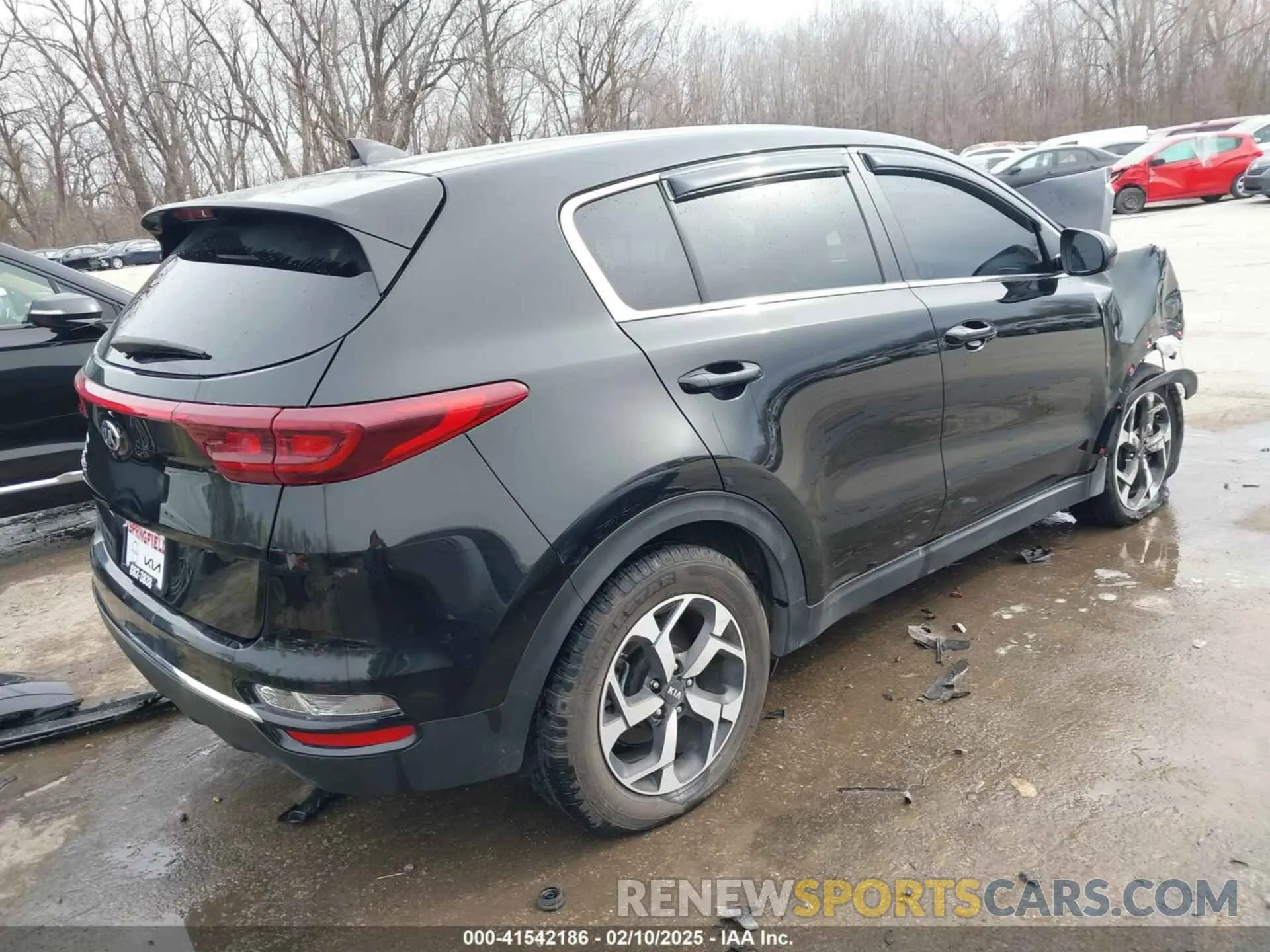 4 fotografías del automóvil dañado KNDPM3AC6M7858714 KIA SPORTAGE 2021