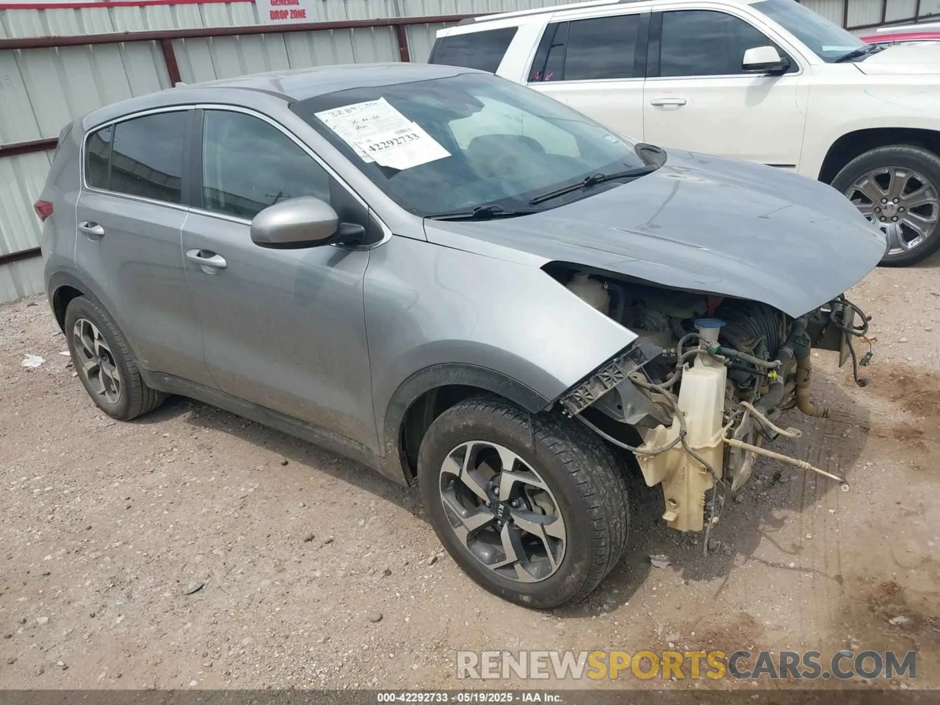 1 fotografías del automóvil dañado KNDPM3AC6M7889283 KIA SPORTAGE 2021