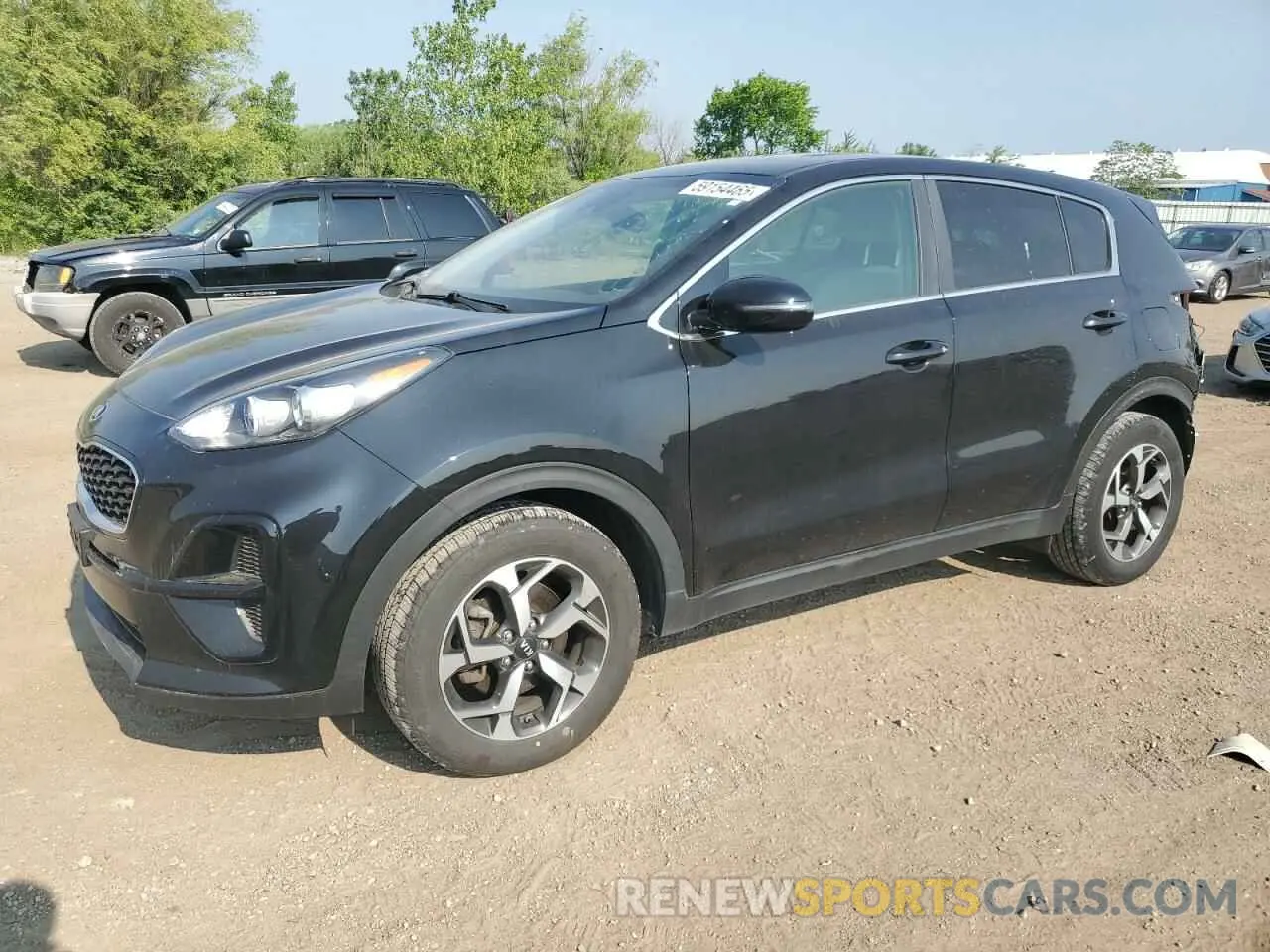 1 fotografías del automóvil dañado KNDPM3AC6M7901335 KIA SPORTAGE 2021