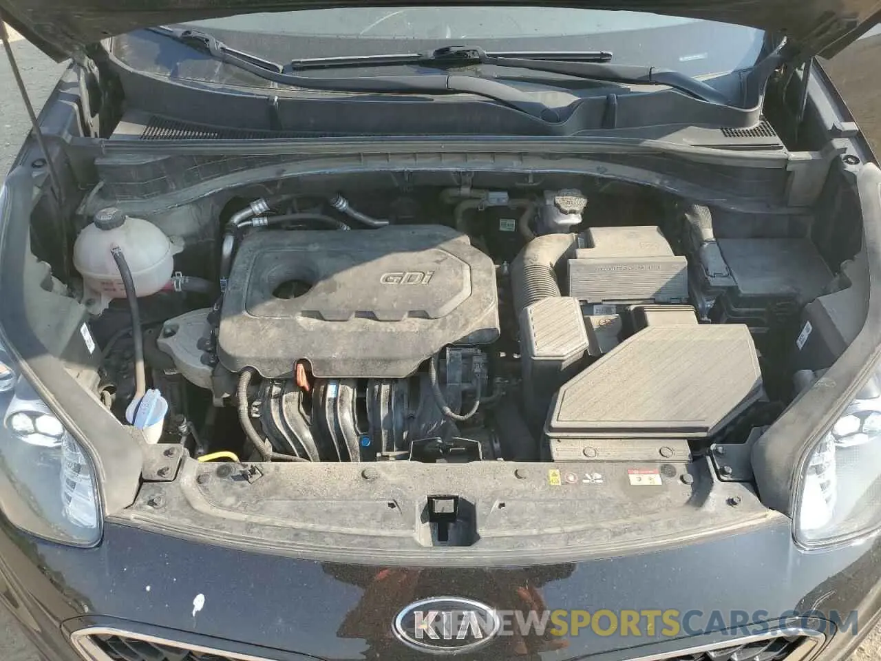 12 fotografías del automóvil dañado KNDPM3AC6M7901335 KIA SPORTAGE 2021