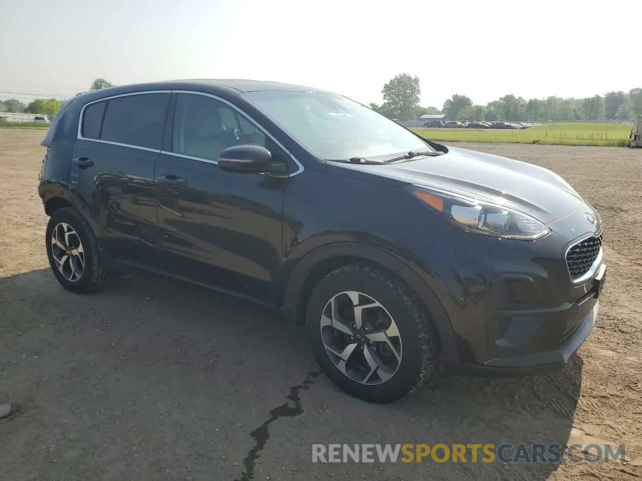 4 fotografías del automóvil dañado KNDPM3AC6M7901335 KIA SPORTAGE 2021