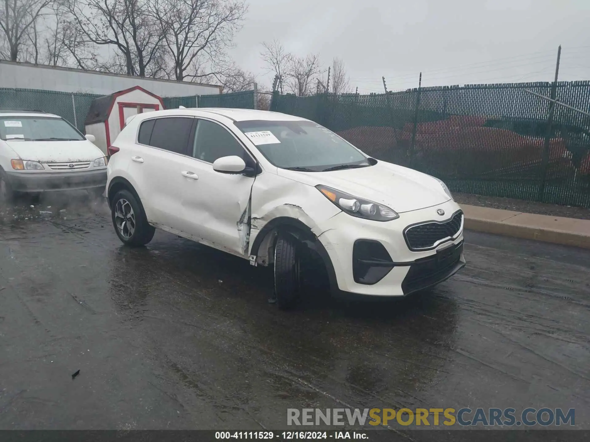 1 fotografías del automóvil dañado KNDPM3AC6M7930687 KIA SPORTAGE 2021