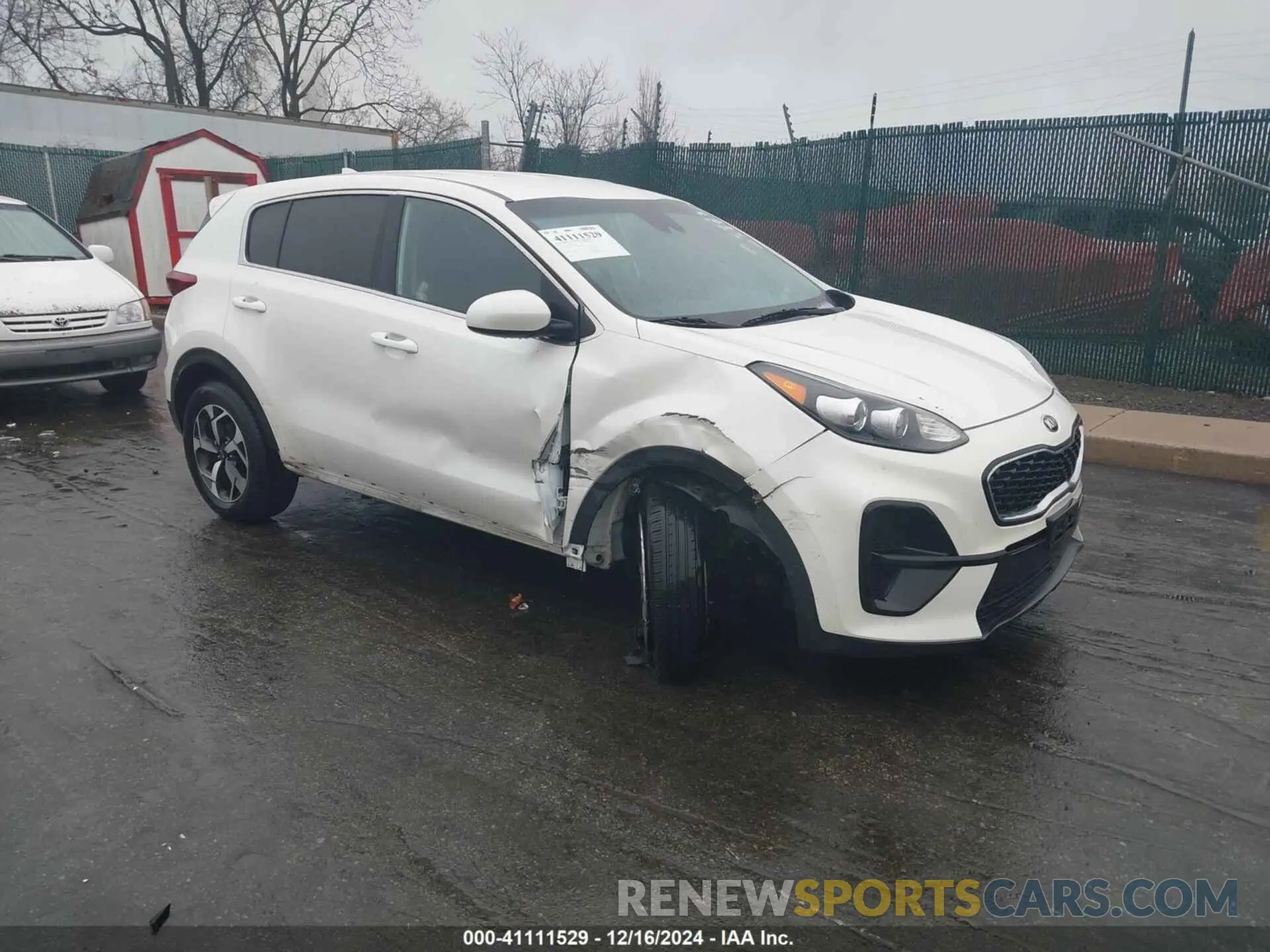 6 fotografías del automóvil dañado KNDPM3AC6M7930687 KIA SPORTAGE 2021