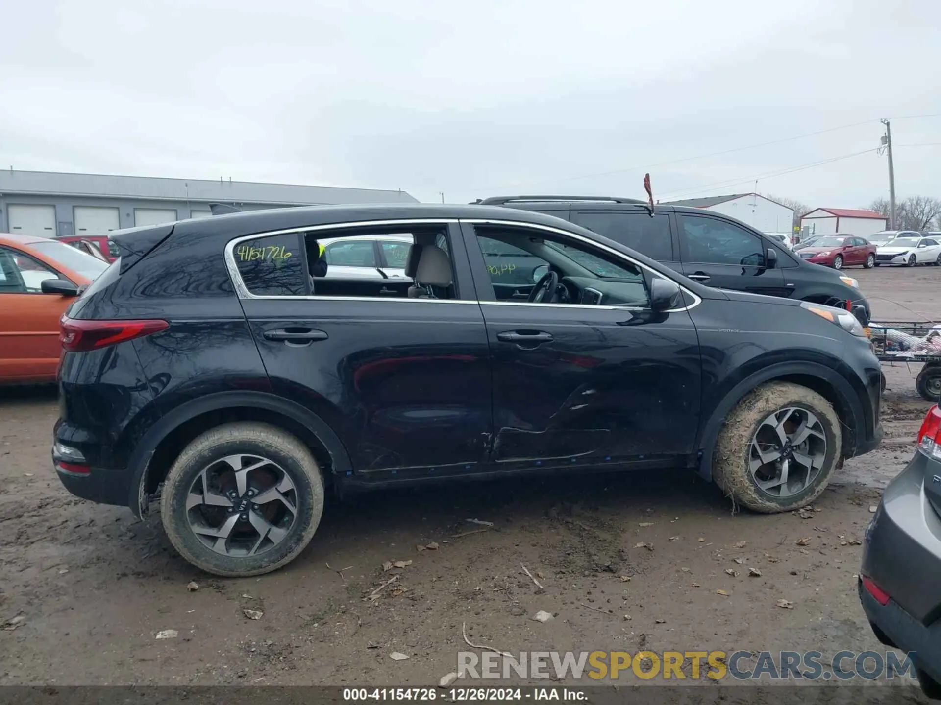 12 fotografías del automóvil dañado KNDPM3AC7M7879104 KIA SPORTAGE 2021