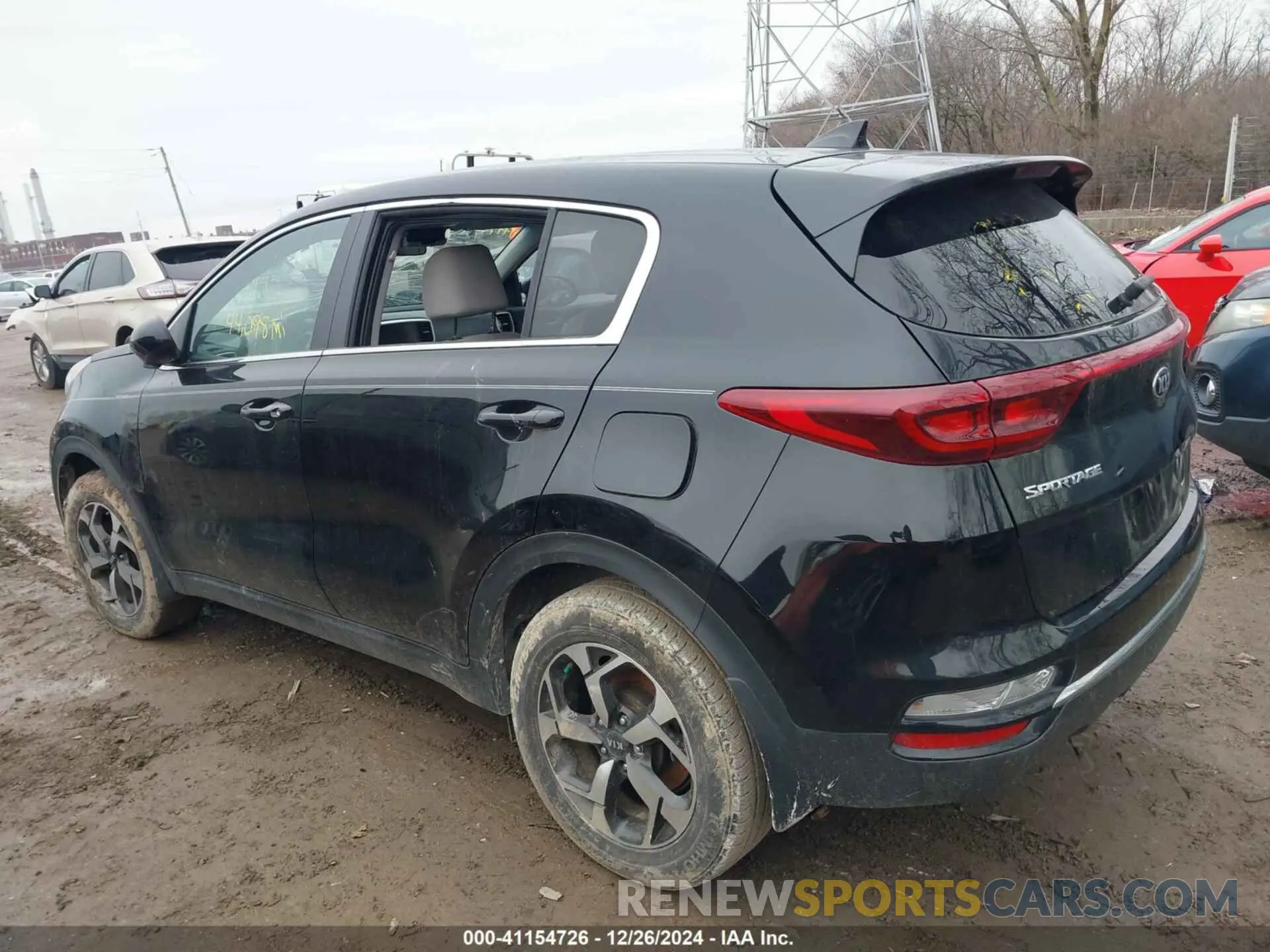 17 fotografías del automóvil dañado KNDPM3AC7M7879104 KIA SPORTAGE 2021