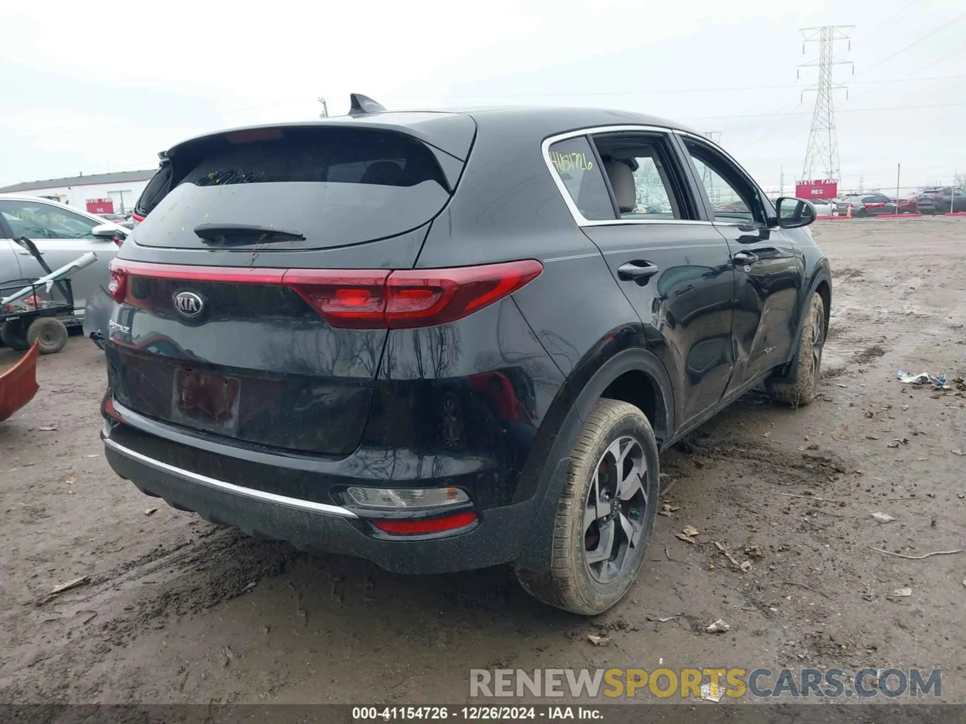 4 fotografías del automóvil dañado KNDPM3AC7M7879104 KIA SPORTAGE 2021