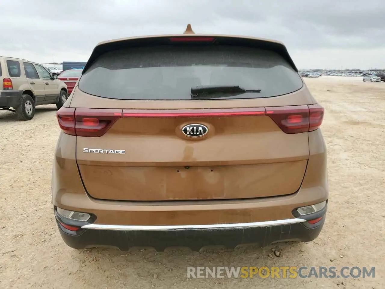 6 fotografías del automóvil dañado KNDPM3AC7M7884027 KIA SPORTAGE 2021