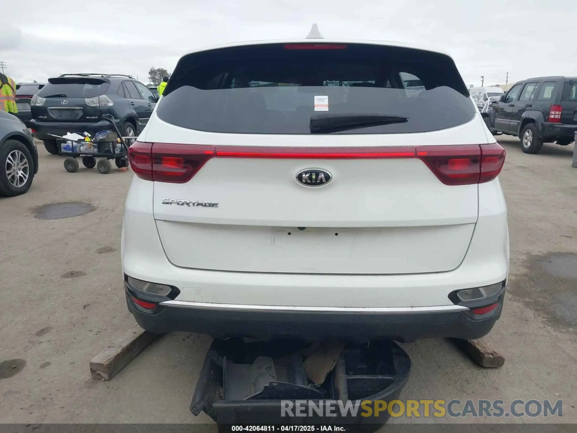 15 fotografías del automóvil dañado KNDPM3AC8M7848797 KIA SPORTAGE 2021