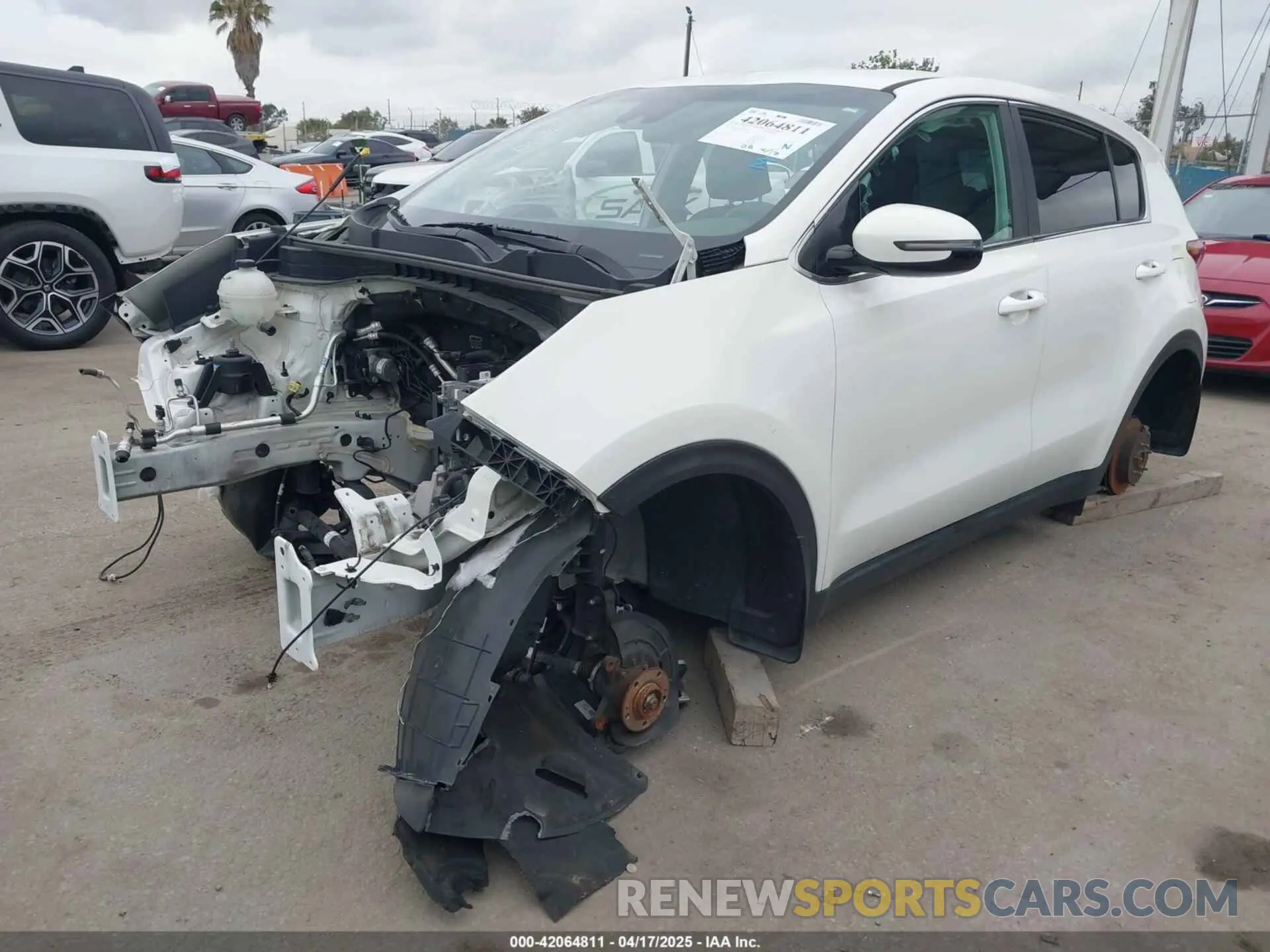 16 fotografías del automóvil dañado KNDPM3AC8M7848797 KIA SPORTAGE 2021