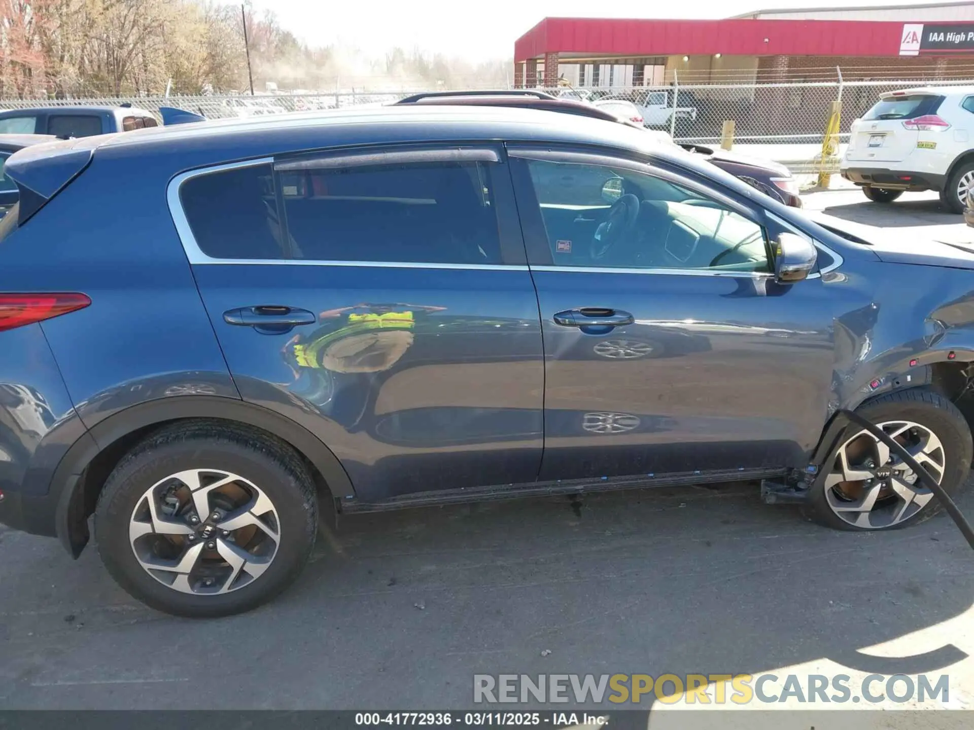 12 fotografías del automóvil dañado KNDPM3AC8M7855720 KIA SPORTAGE 2021