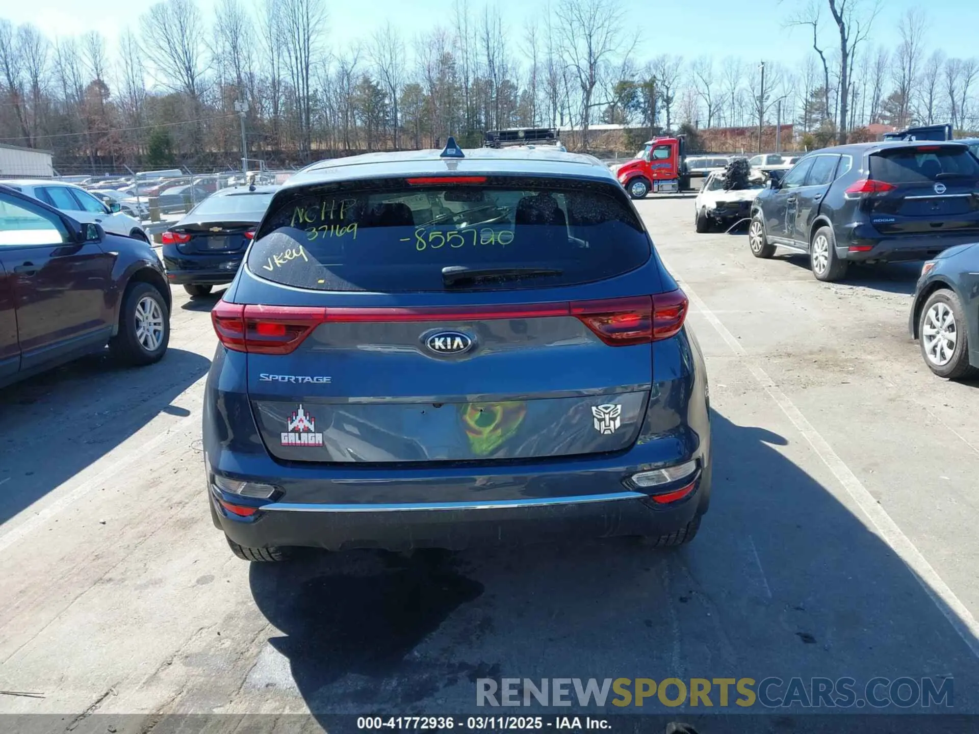 15 fotografías del automóvil dañado KNDPM3AC8M7855720 KIA SPORTAGE 2021