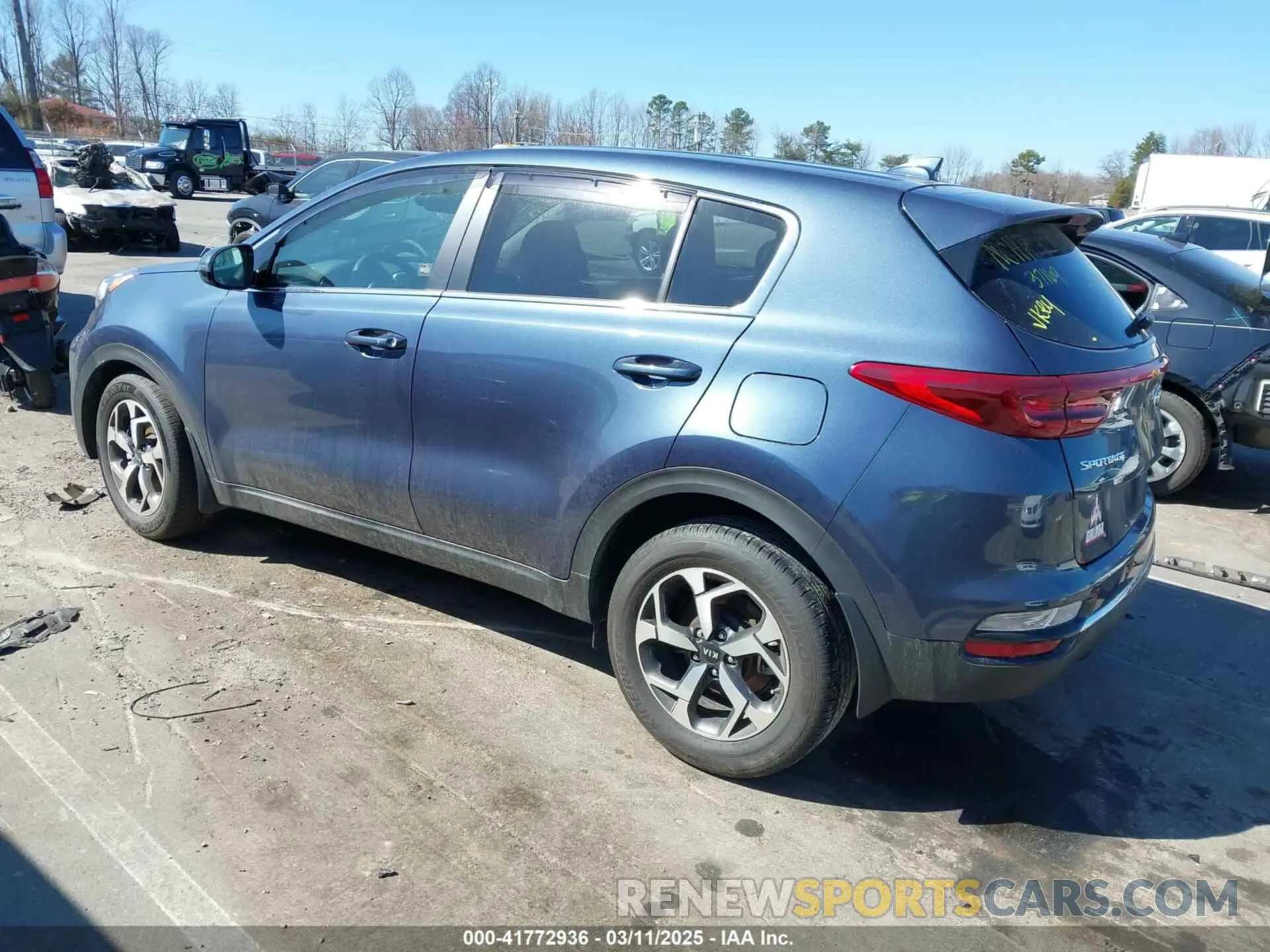 3 fotografías del automóvil dañado KNDPM3AC8M7855720 KIA SPORTAGE 2021