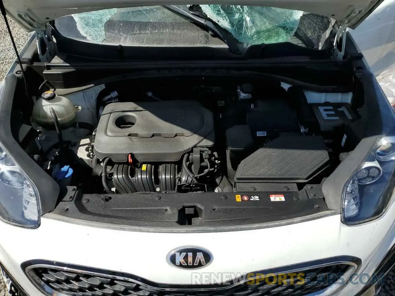 12 fotografías del automóvil dañado KNDPM3AC9M7856150 KIA SPORTAGE 2021