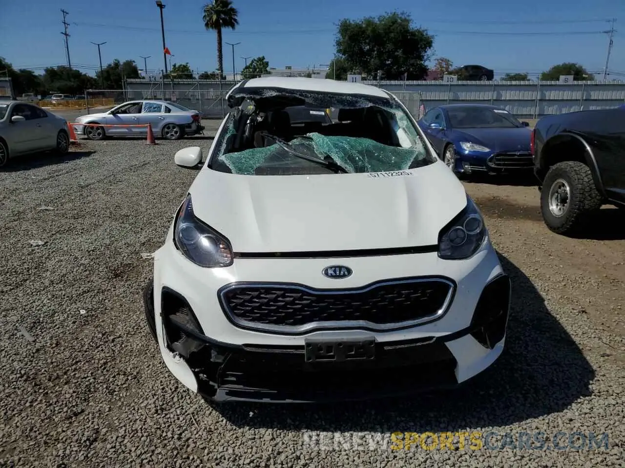 5 fotografías del automóvil dañado KNDPM3AC9M7856150 KIA SPORTAGE 2021