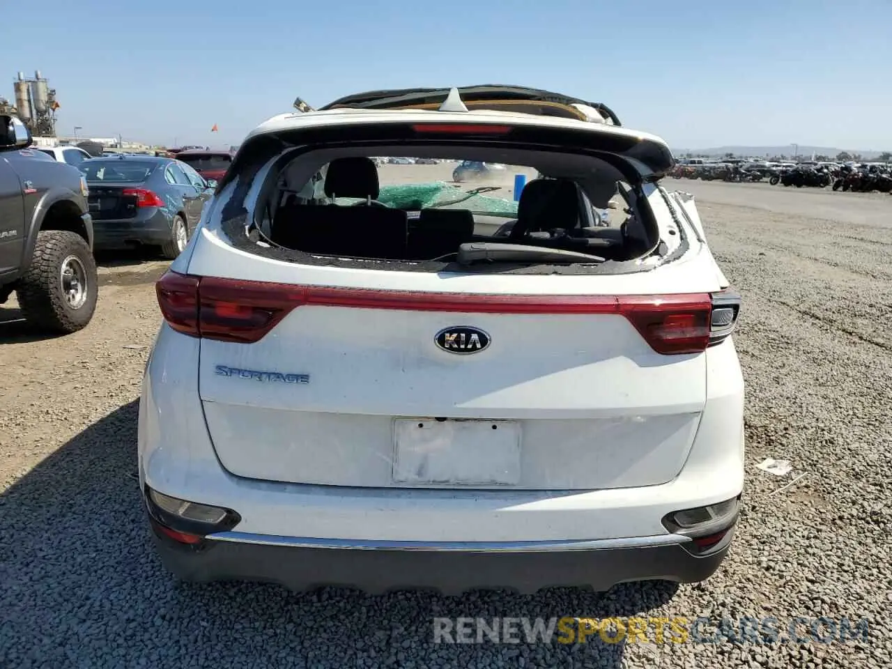 6 fotografías del automóvil dañado KNDPM3AC9M7856150 KIA SPORTAGE 2021