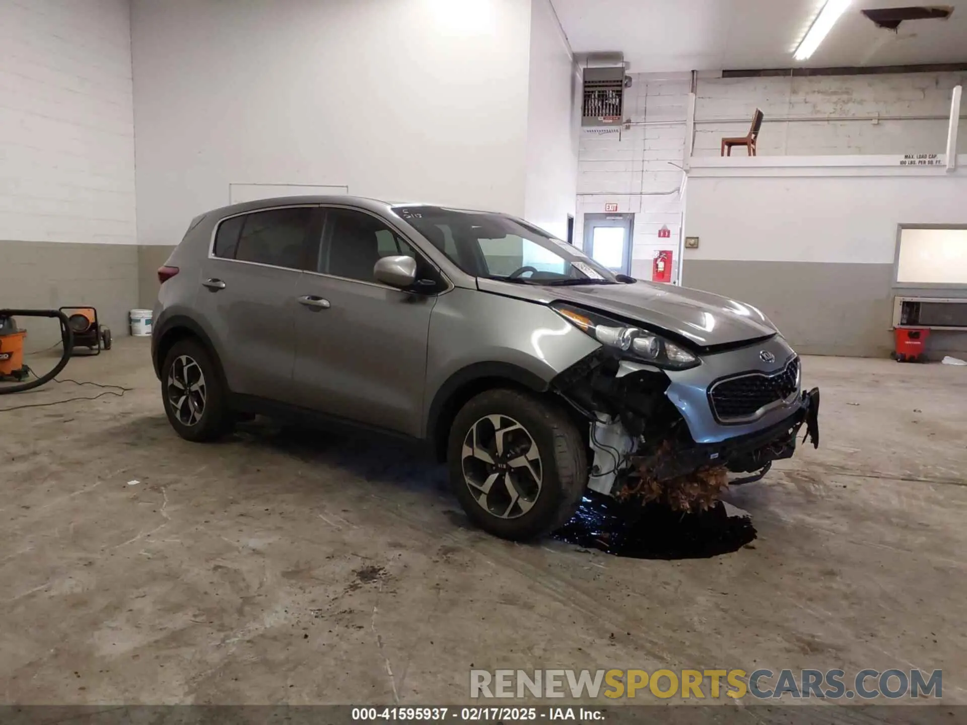 1 fotografías del automóvil dañado KNDPM3AC9M7864071 KIA SPORTAGE 2021